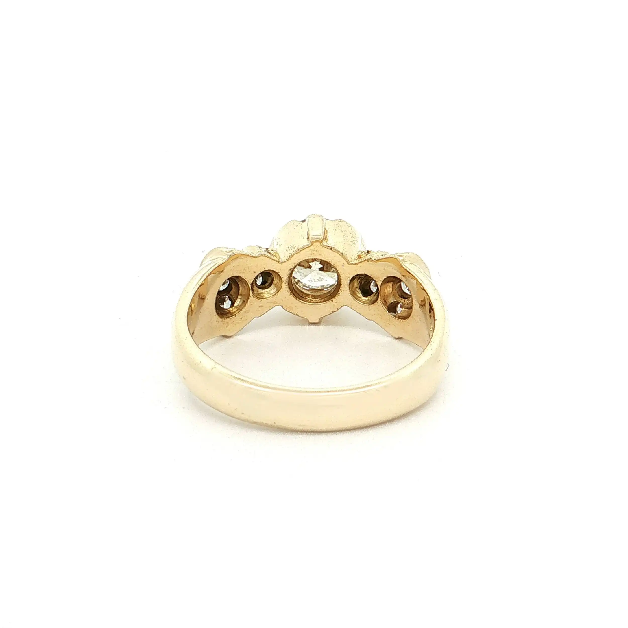 Ring Gelbgold mit Brillanten