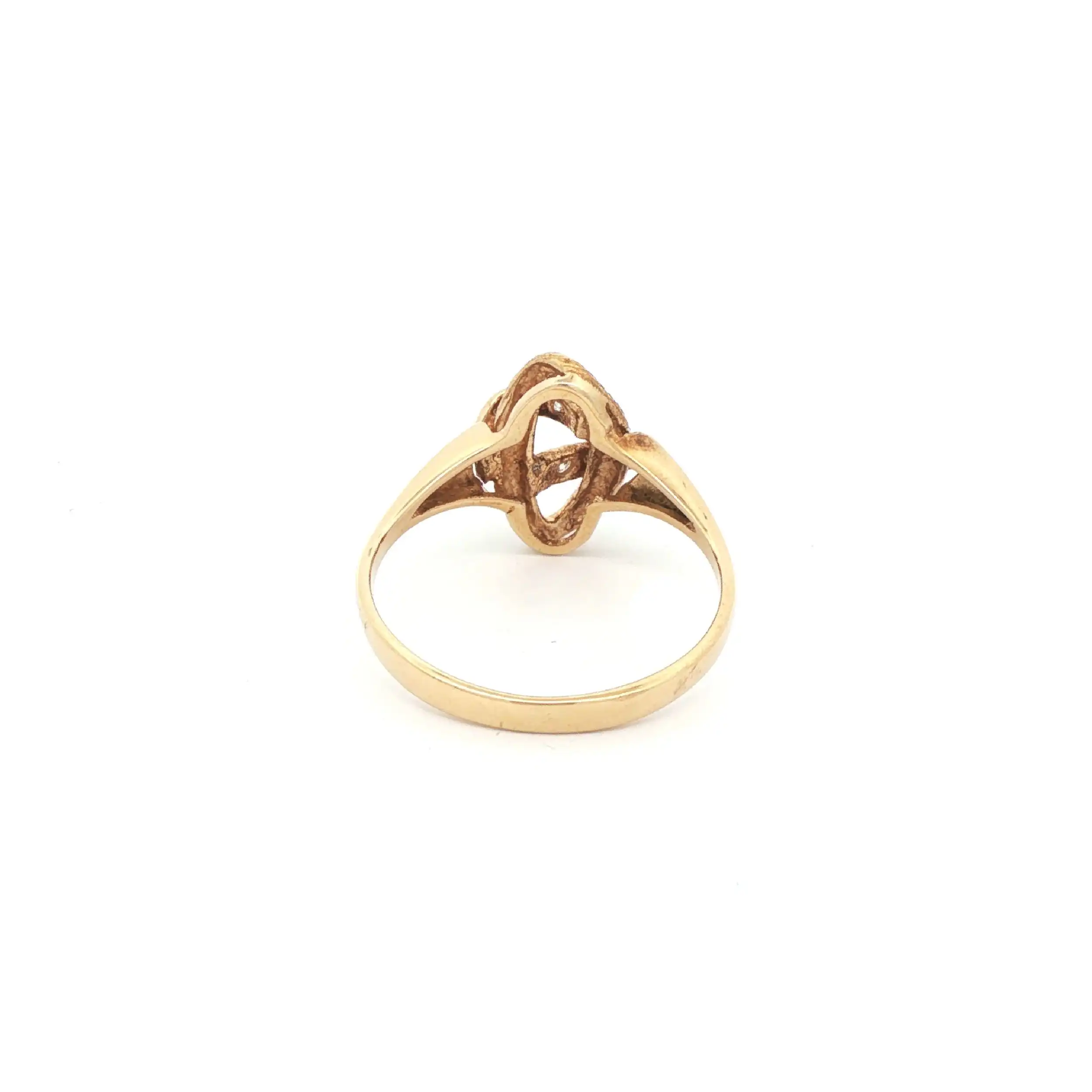 Ring Gelbgold mit Brillanten