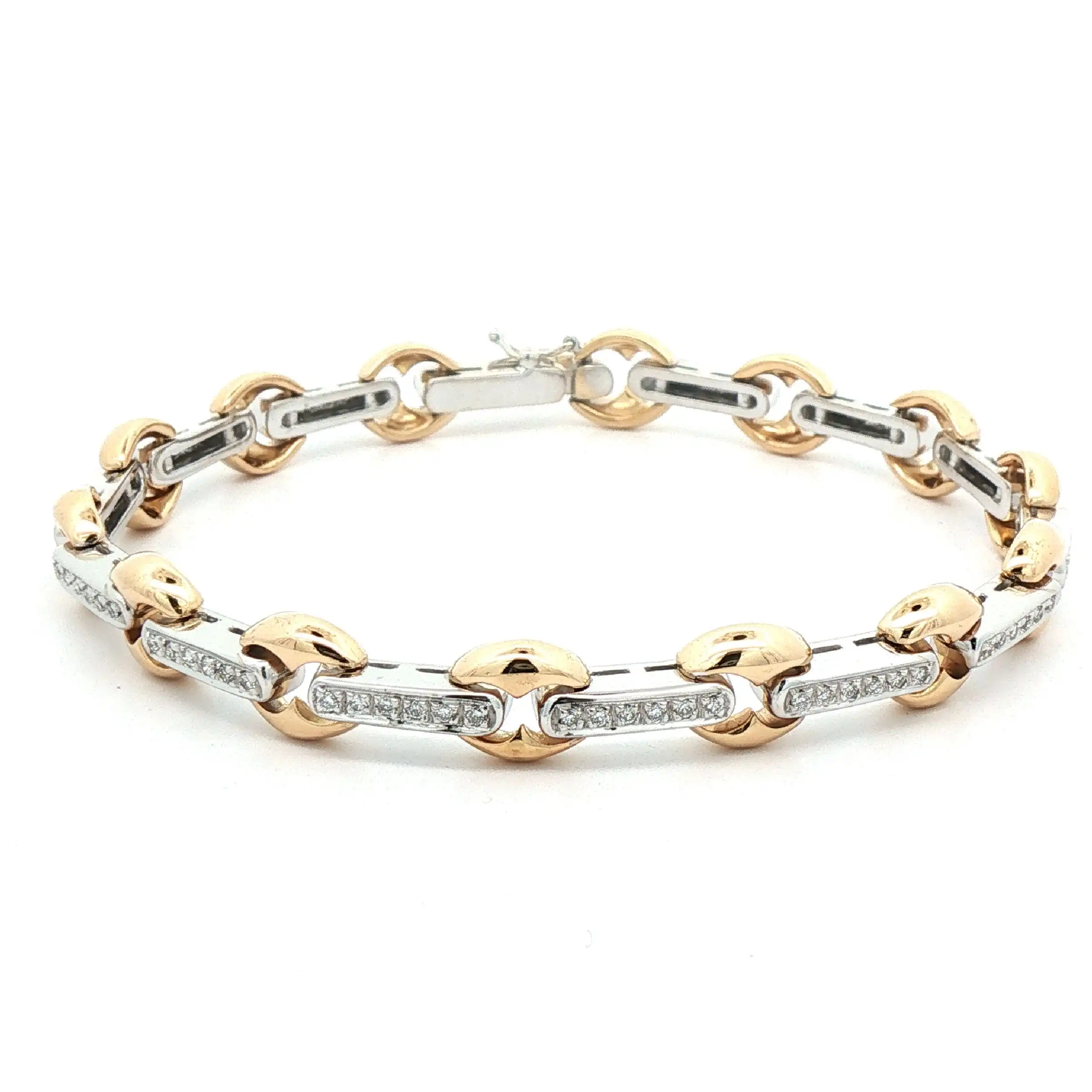 Armband Bicolor mit Brillanten
