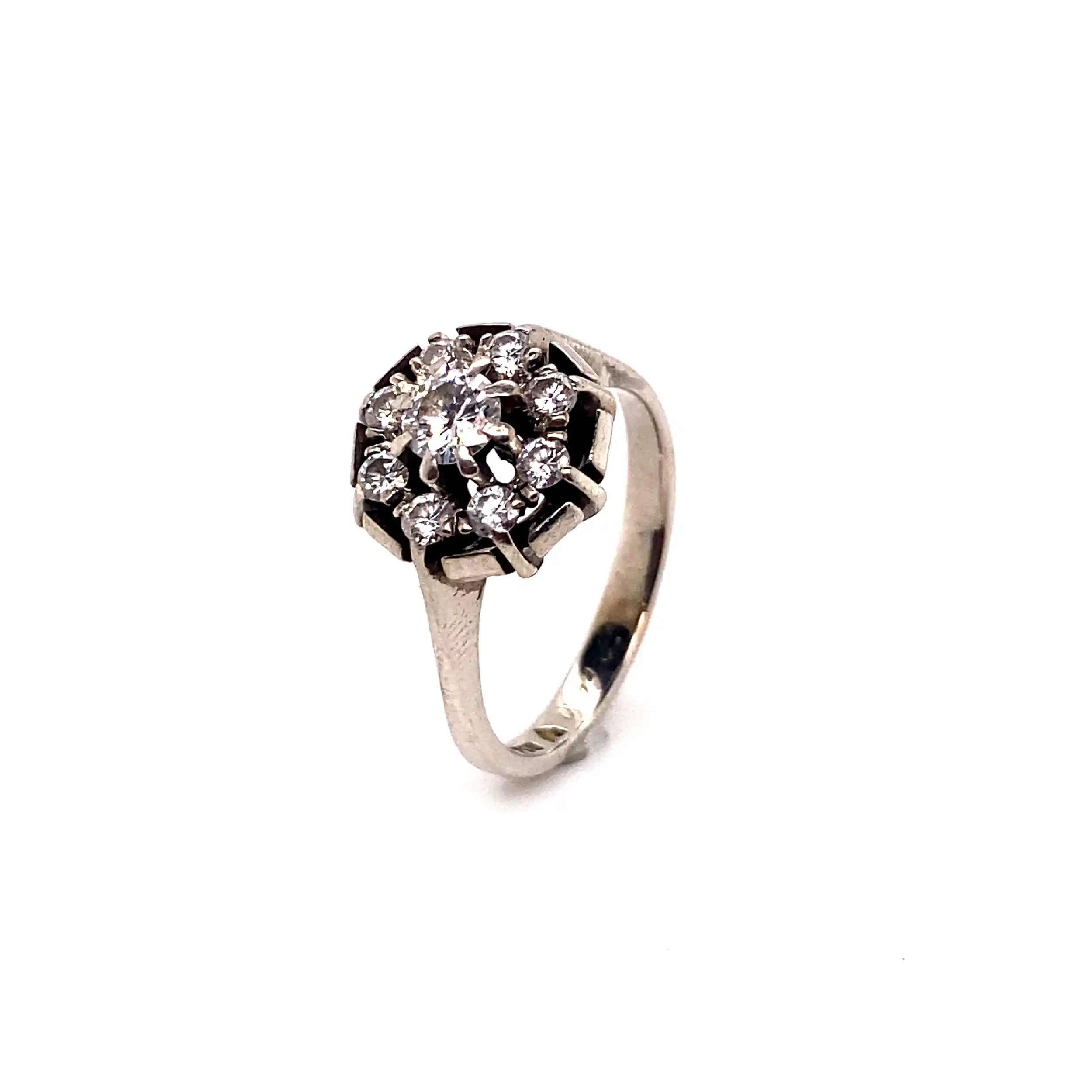 Ring Weißgold mit Brillanten