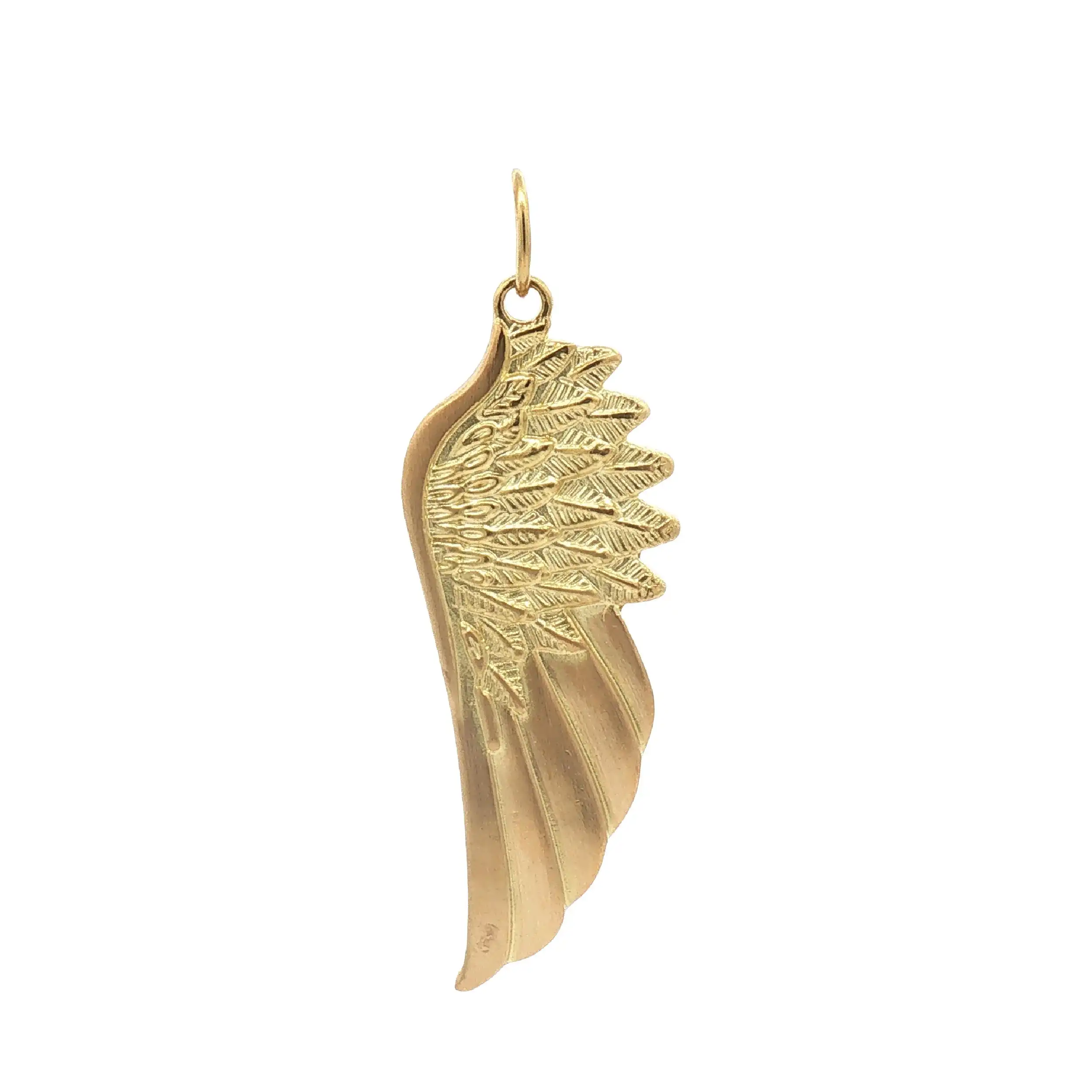 Anhänger Gelbgold Flügel Anhänger Gelbgold Flügel