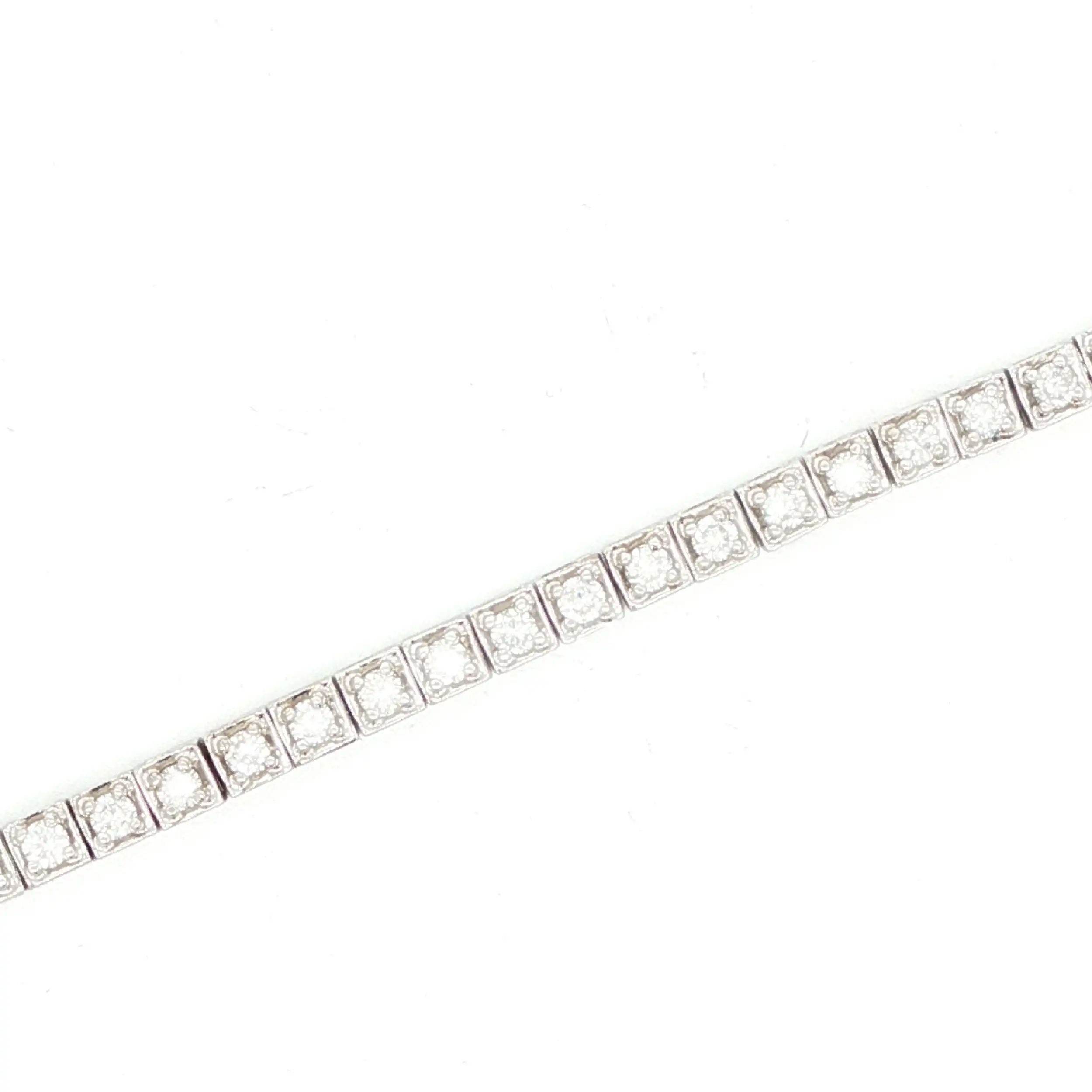 Tennisarmband Weißgold mit Brillanten