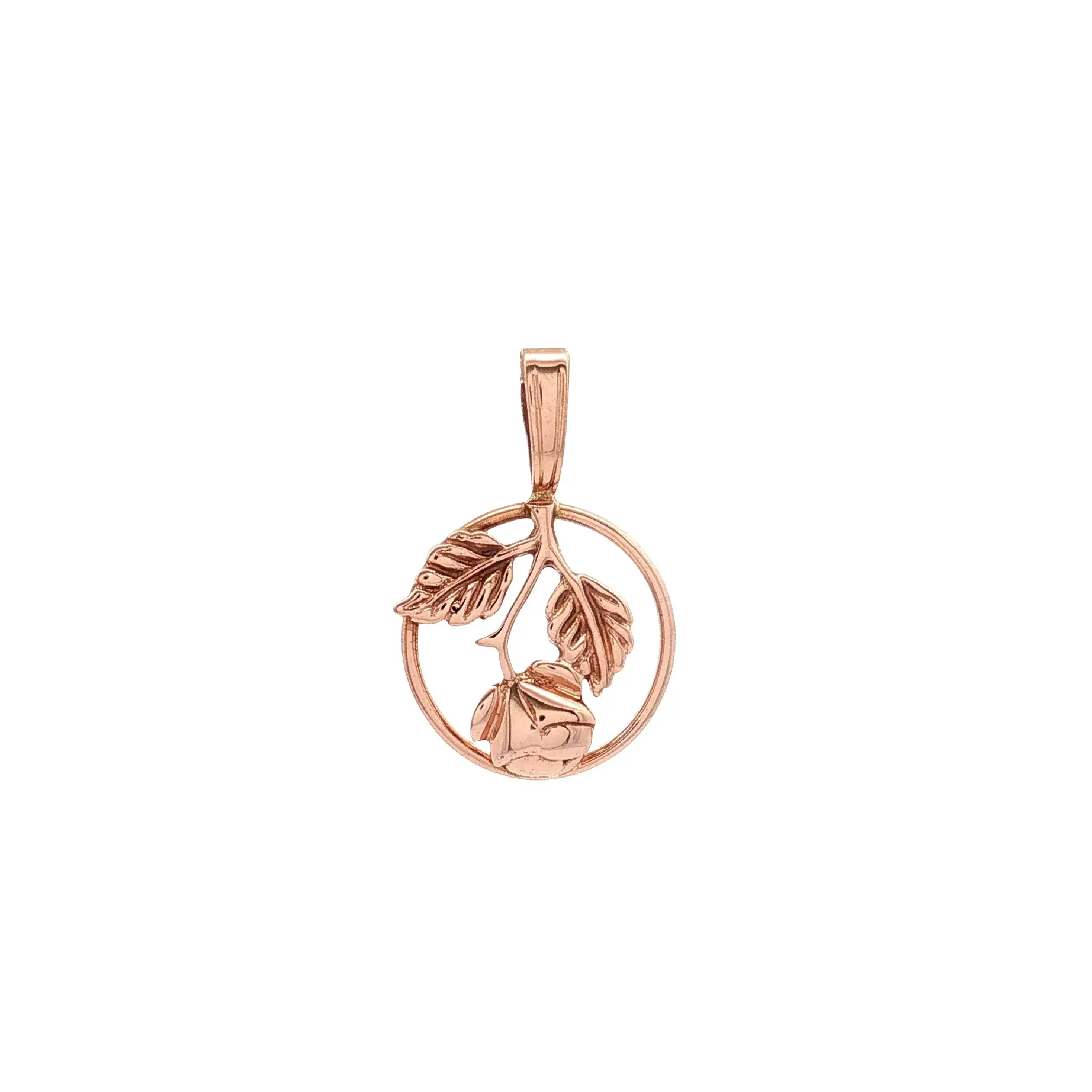 Anhänger Roségold Blumen Anhänger Roségold Blumen