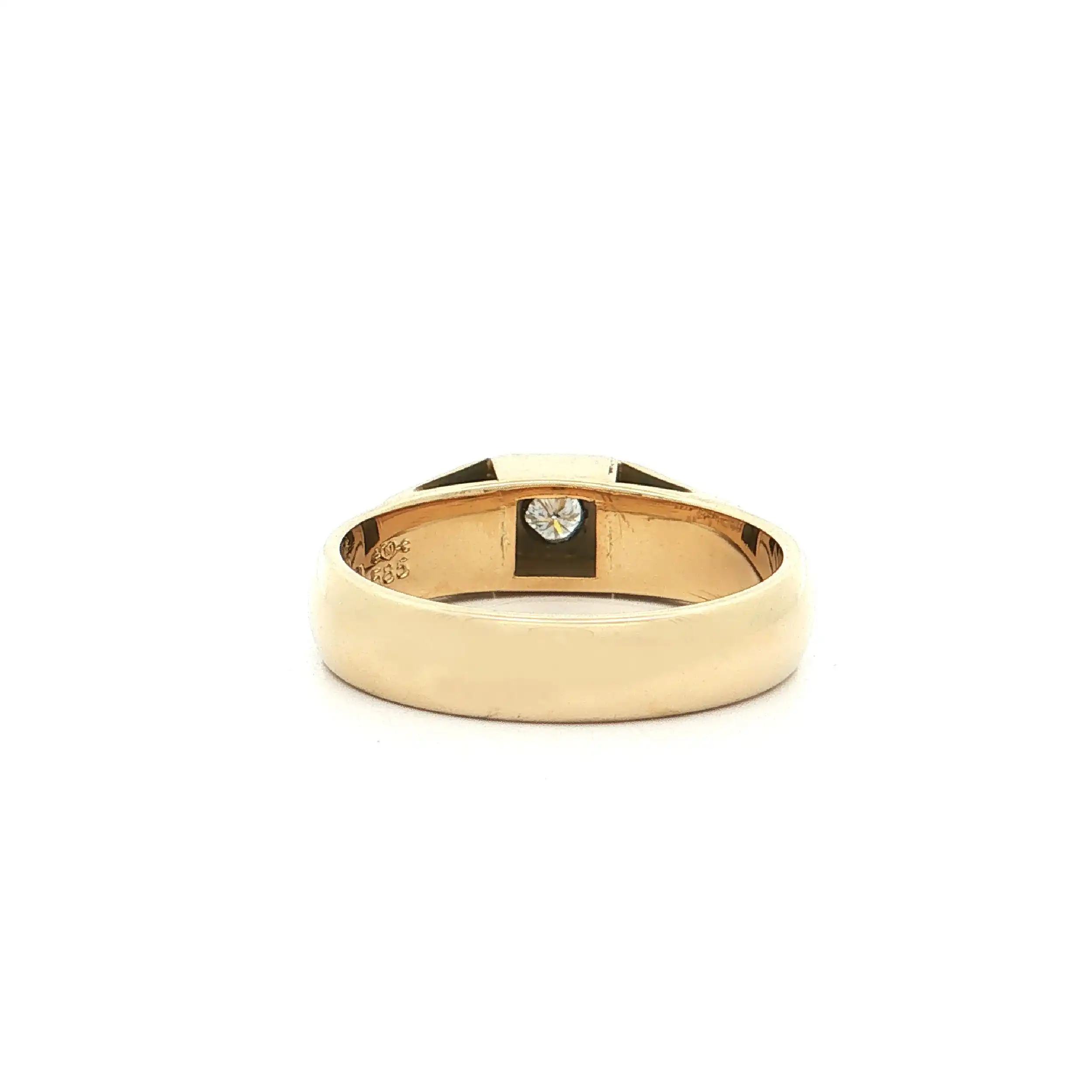 Ring Bicolor mit Brillant "Niessing" Ring Bicolor mit Brillant "Niessing"
