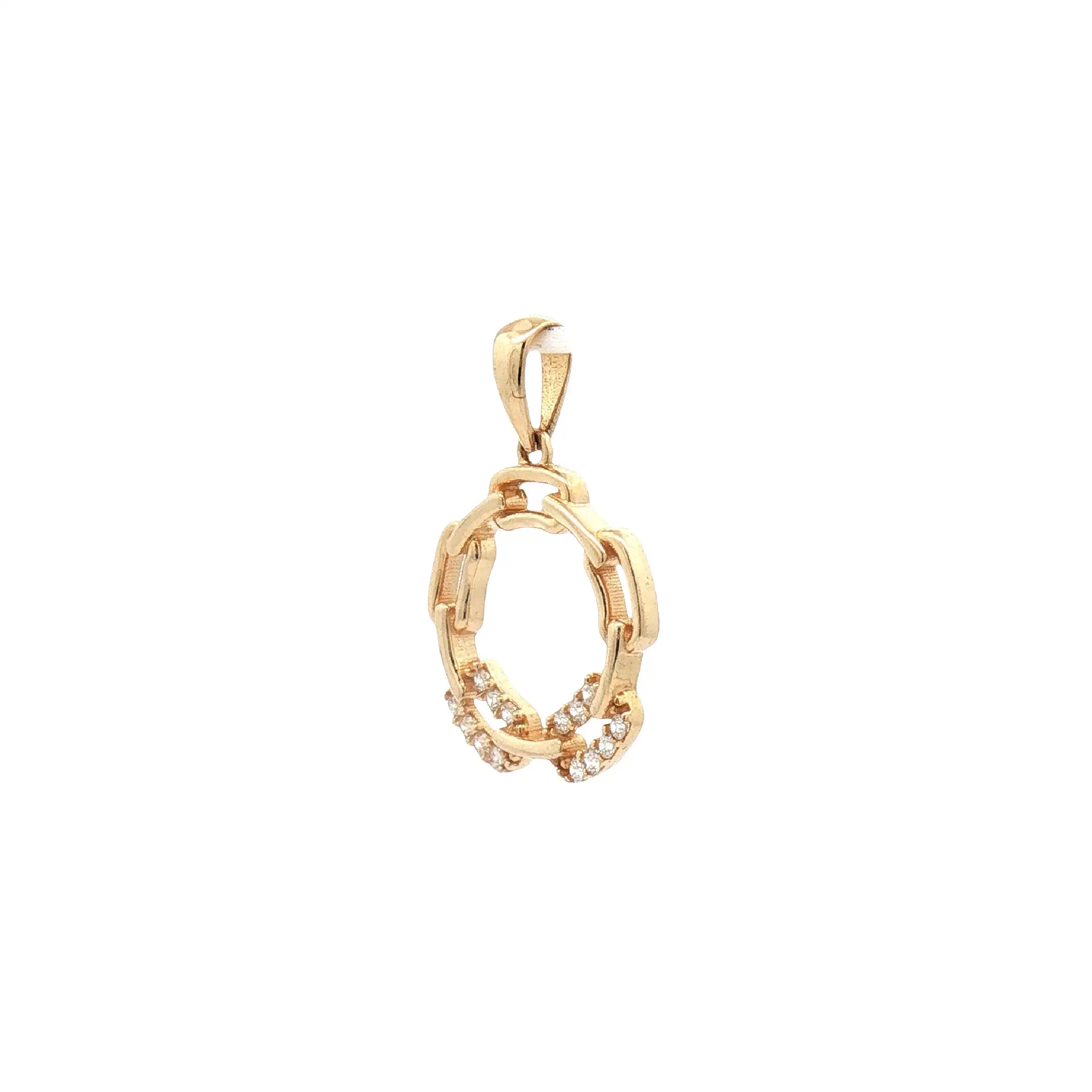 Anhänger Gelbgold mit Zirkonia