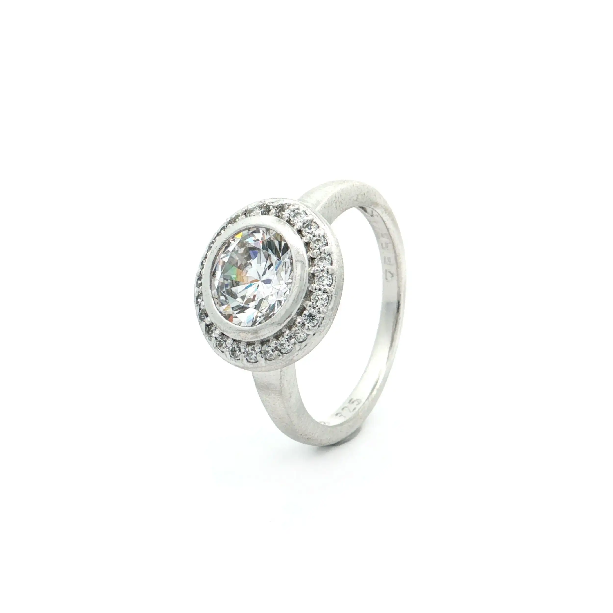 Silberring mit Zirkonia