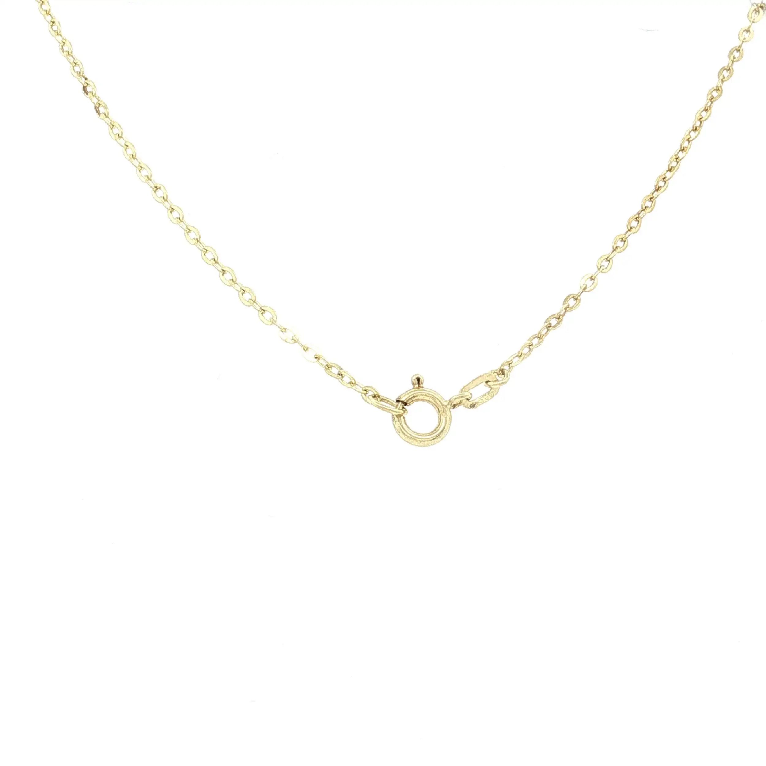 Collier Gelbgold mit Granat Collier Gelbgold mit Granat