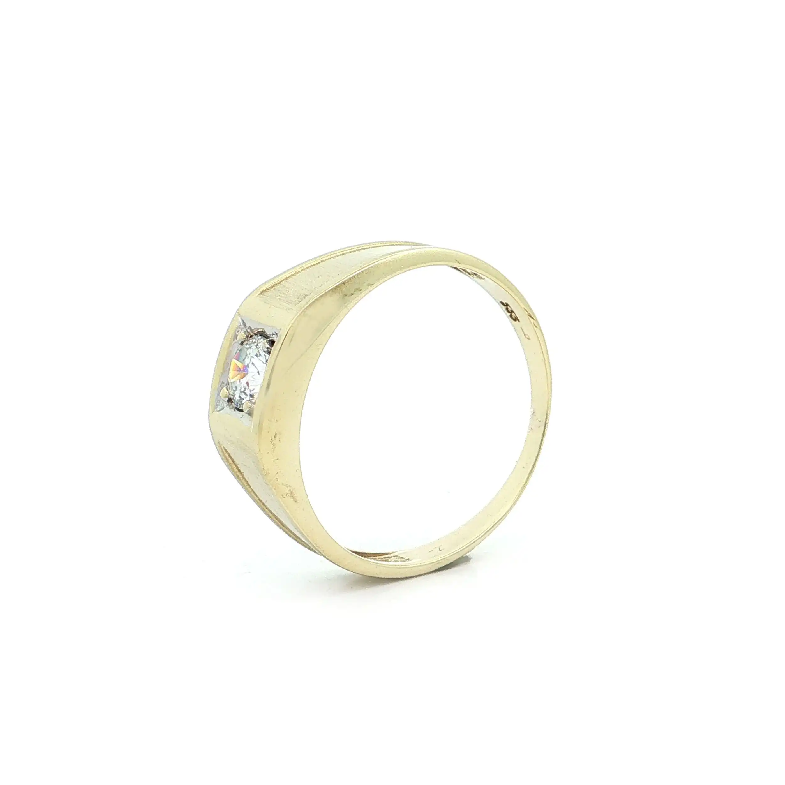Ring Gelbgold mit Zirkonia Ring Gelbgold mit Zirkonia