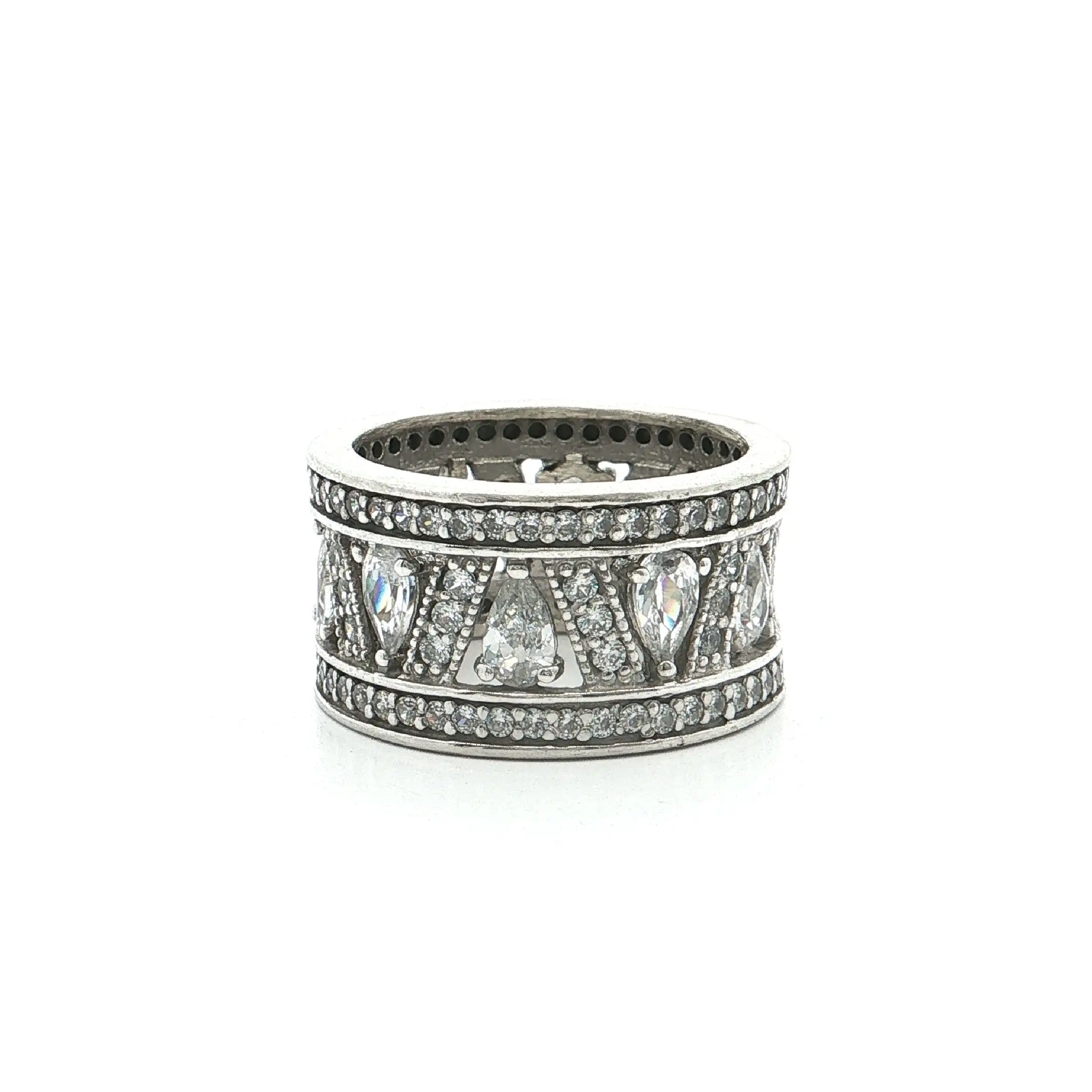 Ring Silber mit Zirkonia