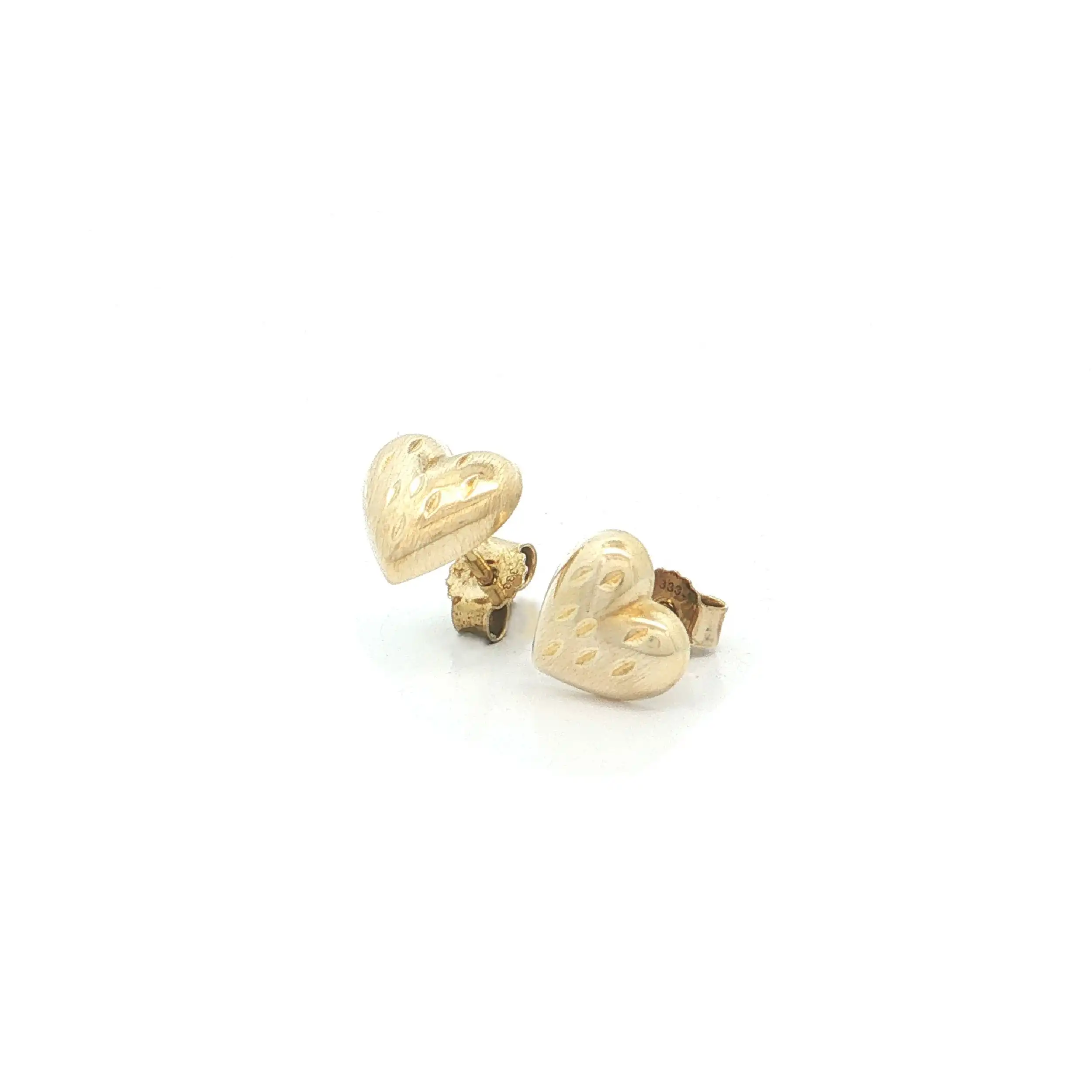 Ohrstecker Gelbgold "Herzchen"