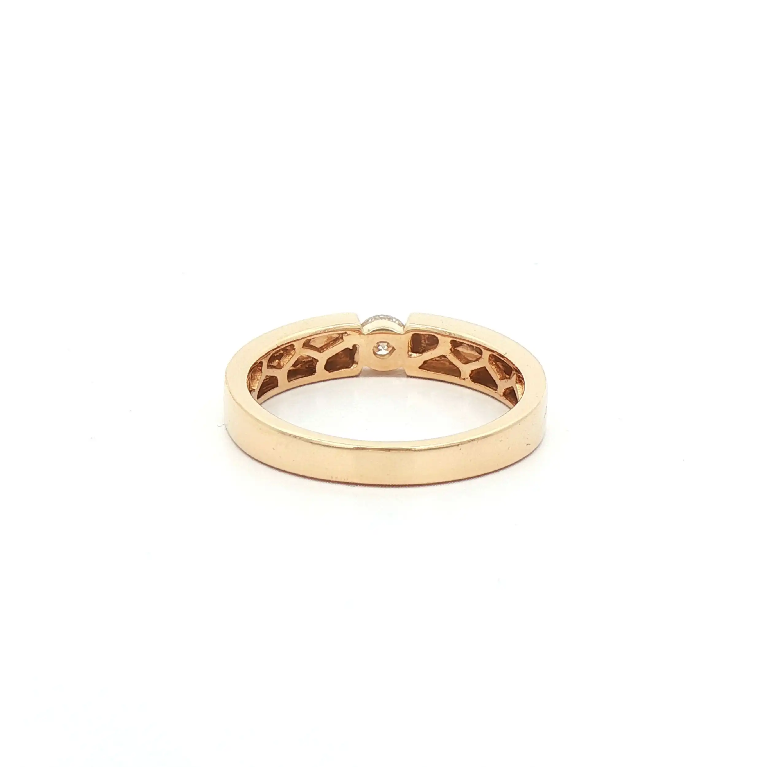 Ring Gelbgold mit Brillant