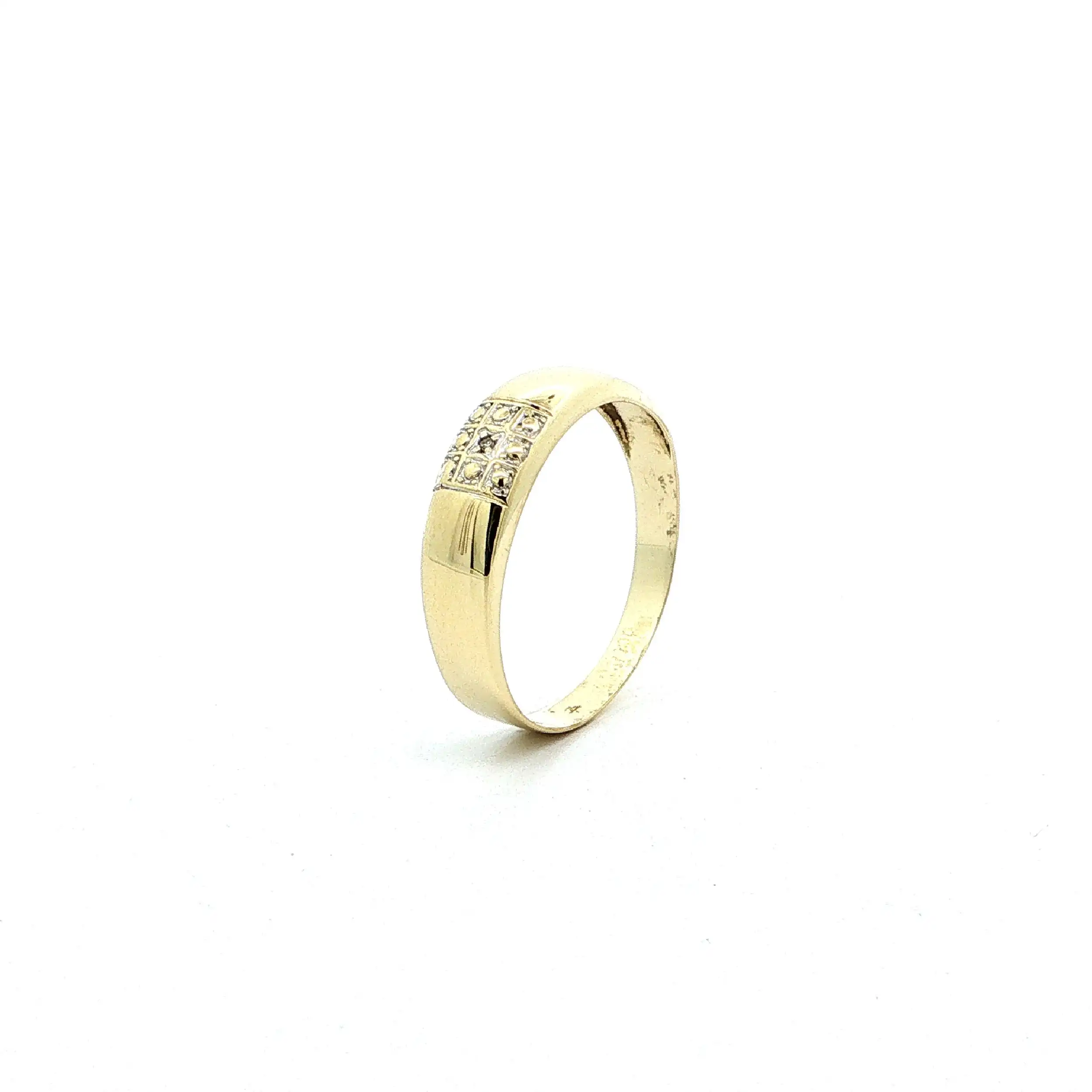 Ring Gelbgold mit Diamant Ring Gelbgold mit Diamant