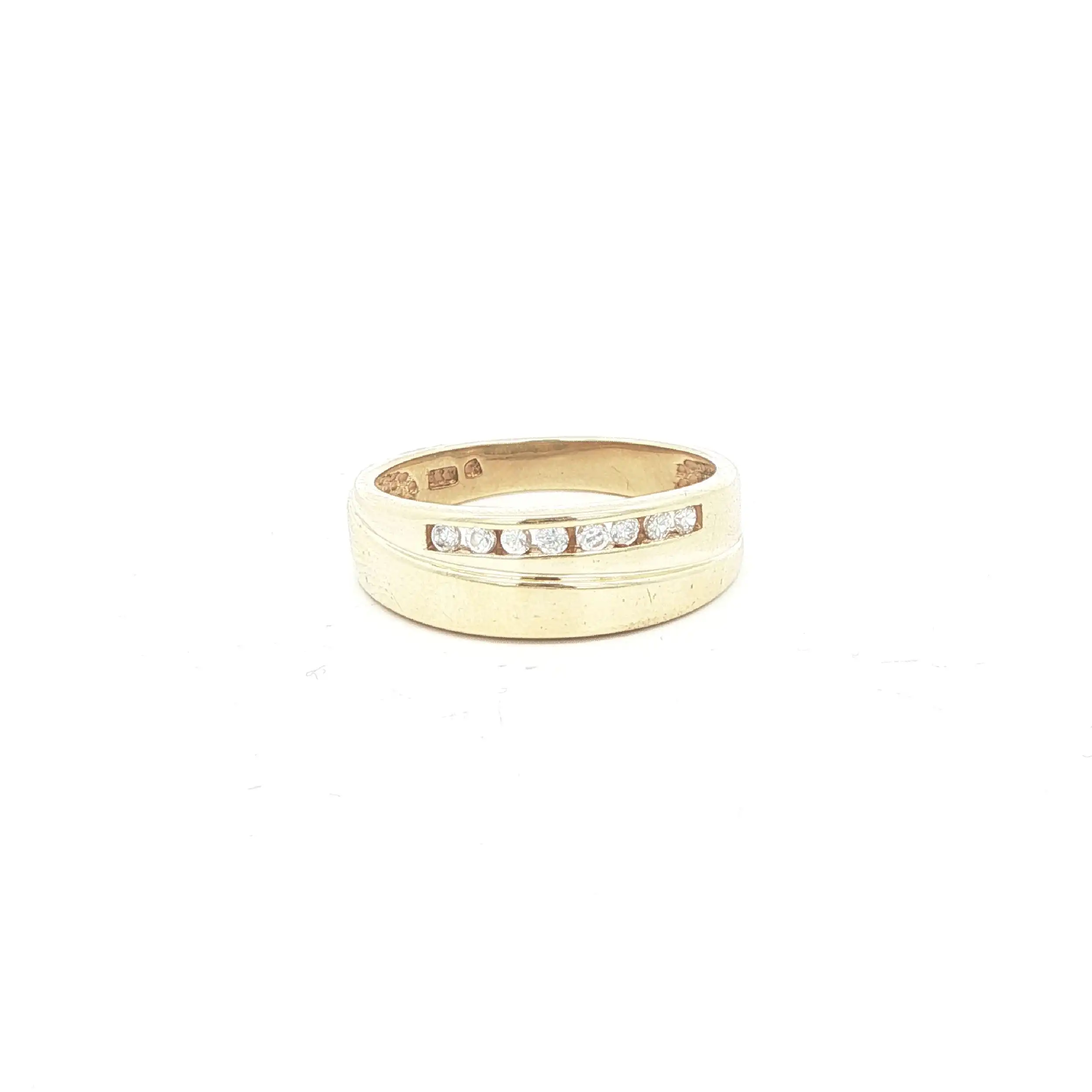 Ring Gelbgold mit Zirkonia