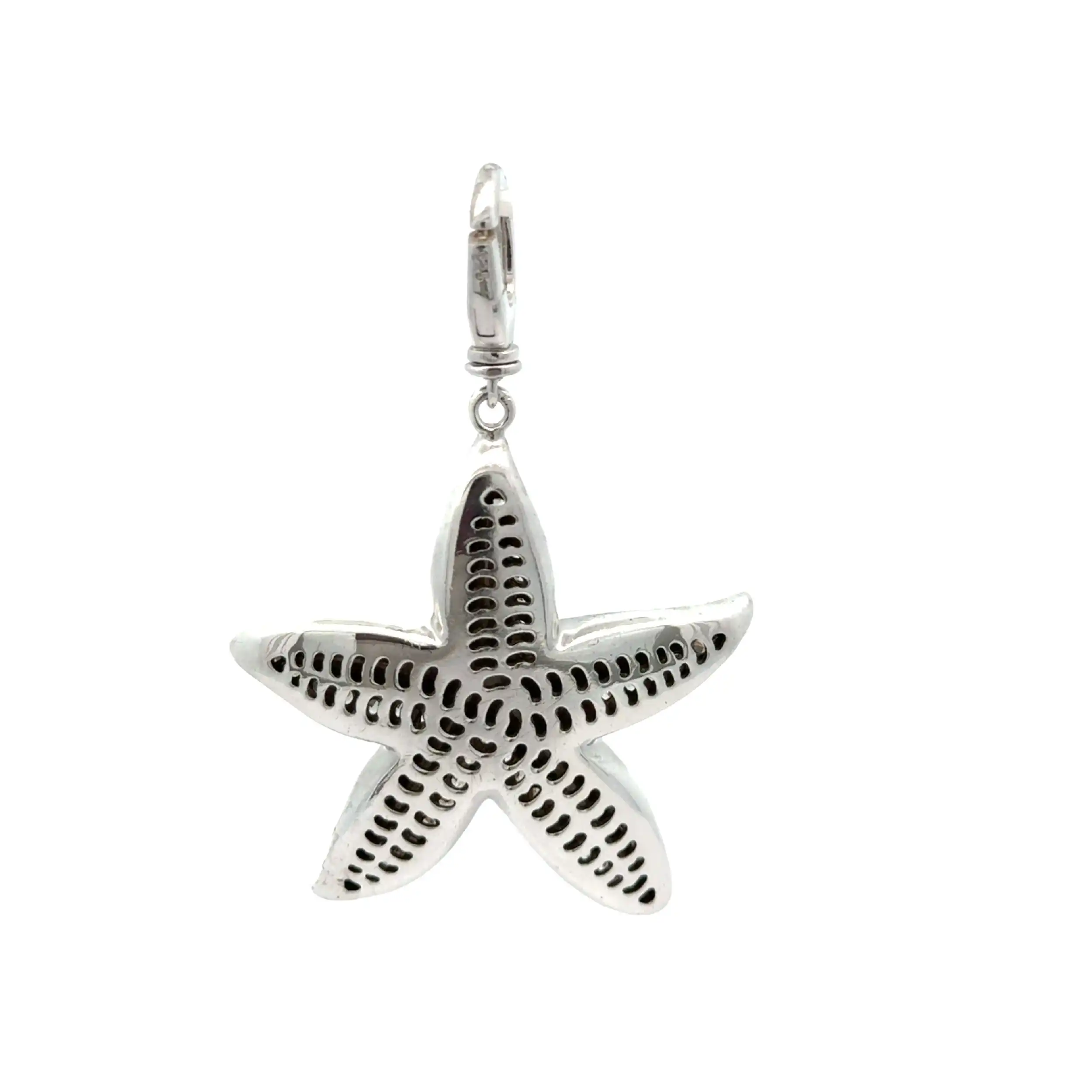 Anhänger/ Charm Silber Seestern mit Zirkonia Anhänger/ Charm Silber Seestern mit Zirkonia