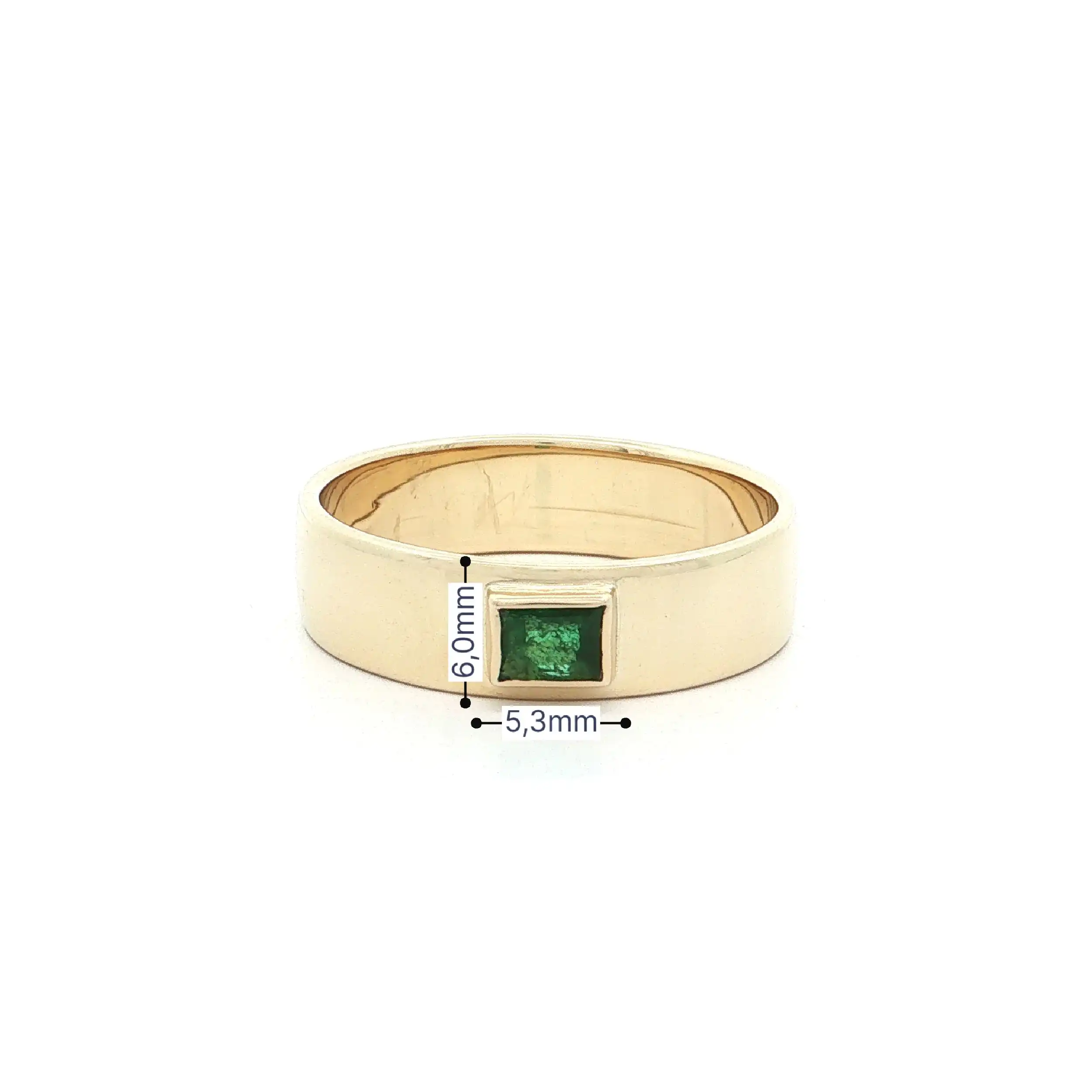 Ring Gelbgold mit Turmalin
