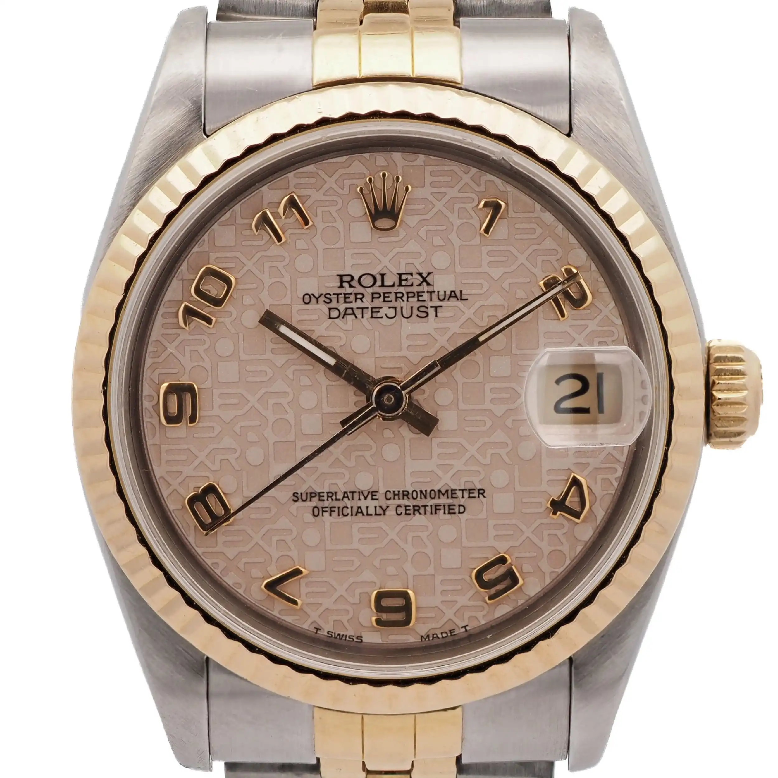 Rolex Datejust 31mm Stahl Gold Ref. 68273 mit Papieren aus 1992