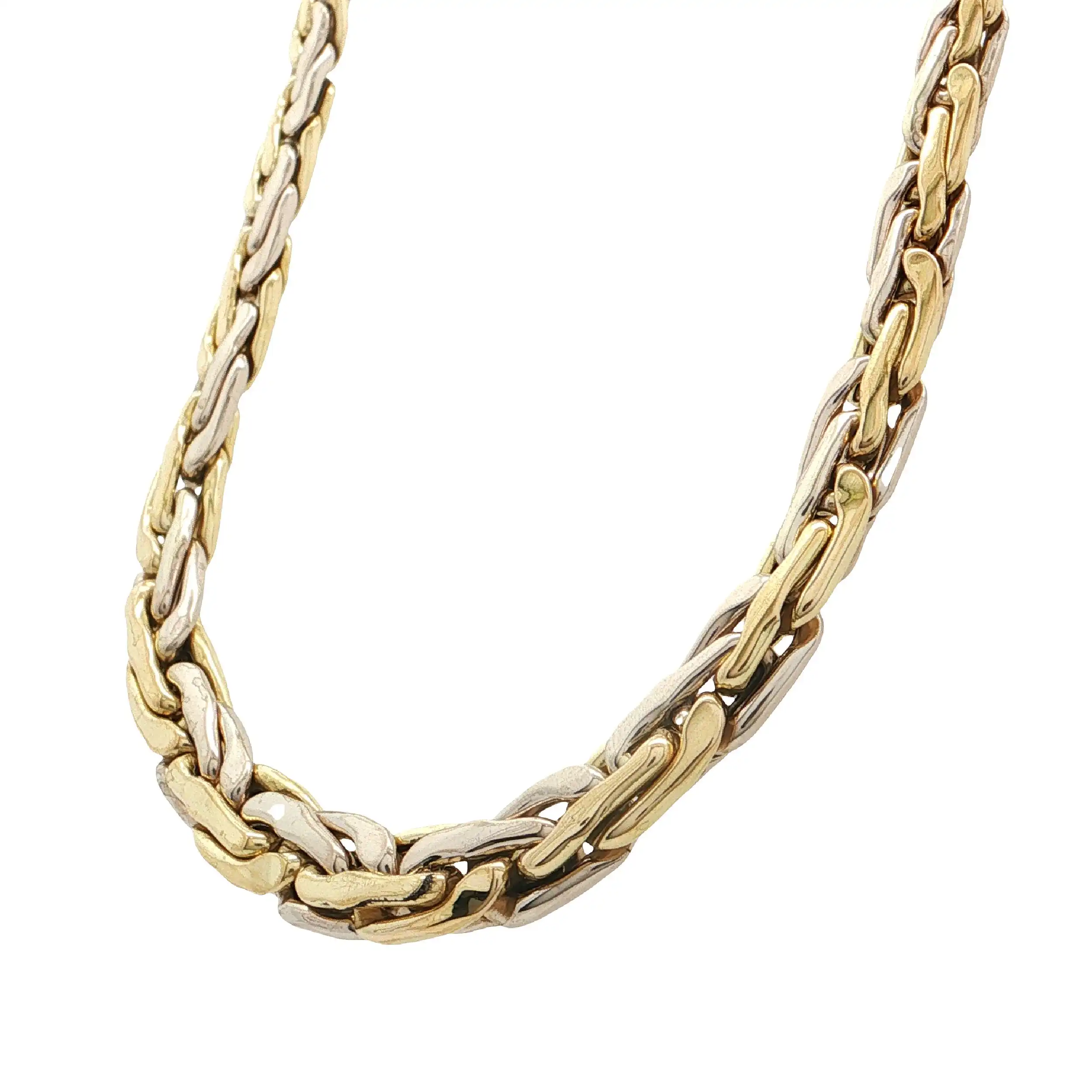 Collier Bicolor mit Saphiren Collier Bicolor mit Saphiren