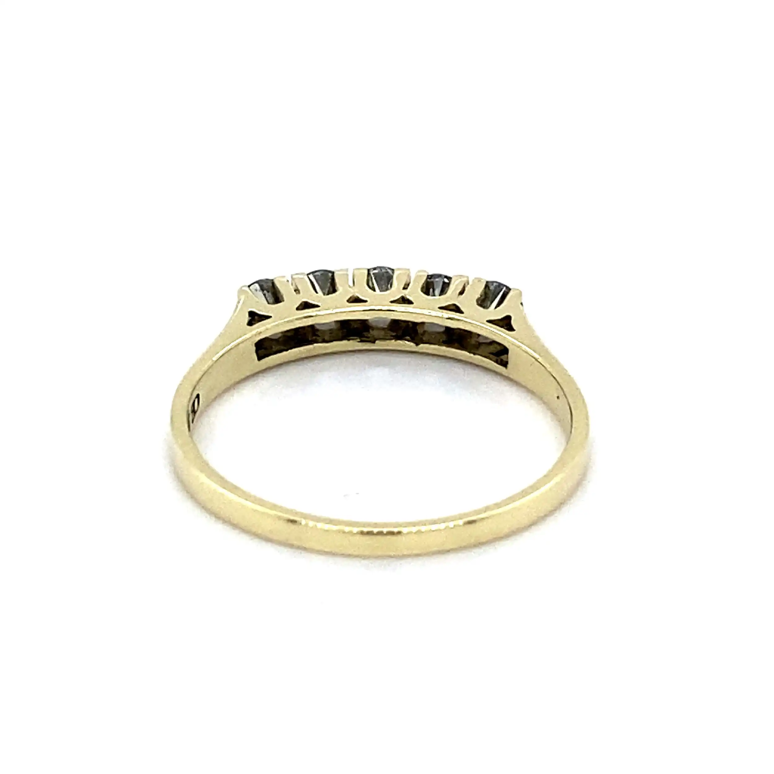 Ring Gelbgold mit Brillanten Ring Gelbgold mit Brillanten