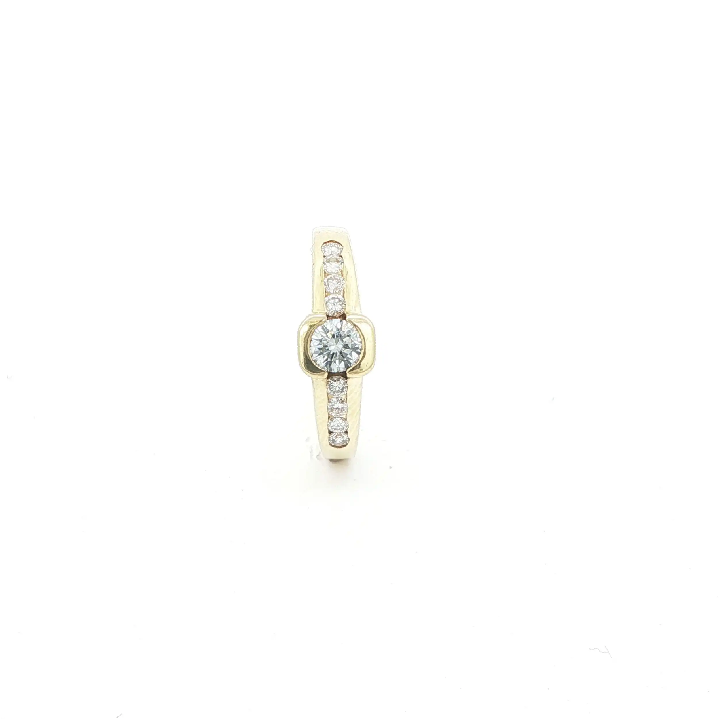 Ring Gelbgold mit Brillanten