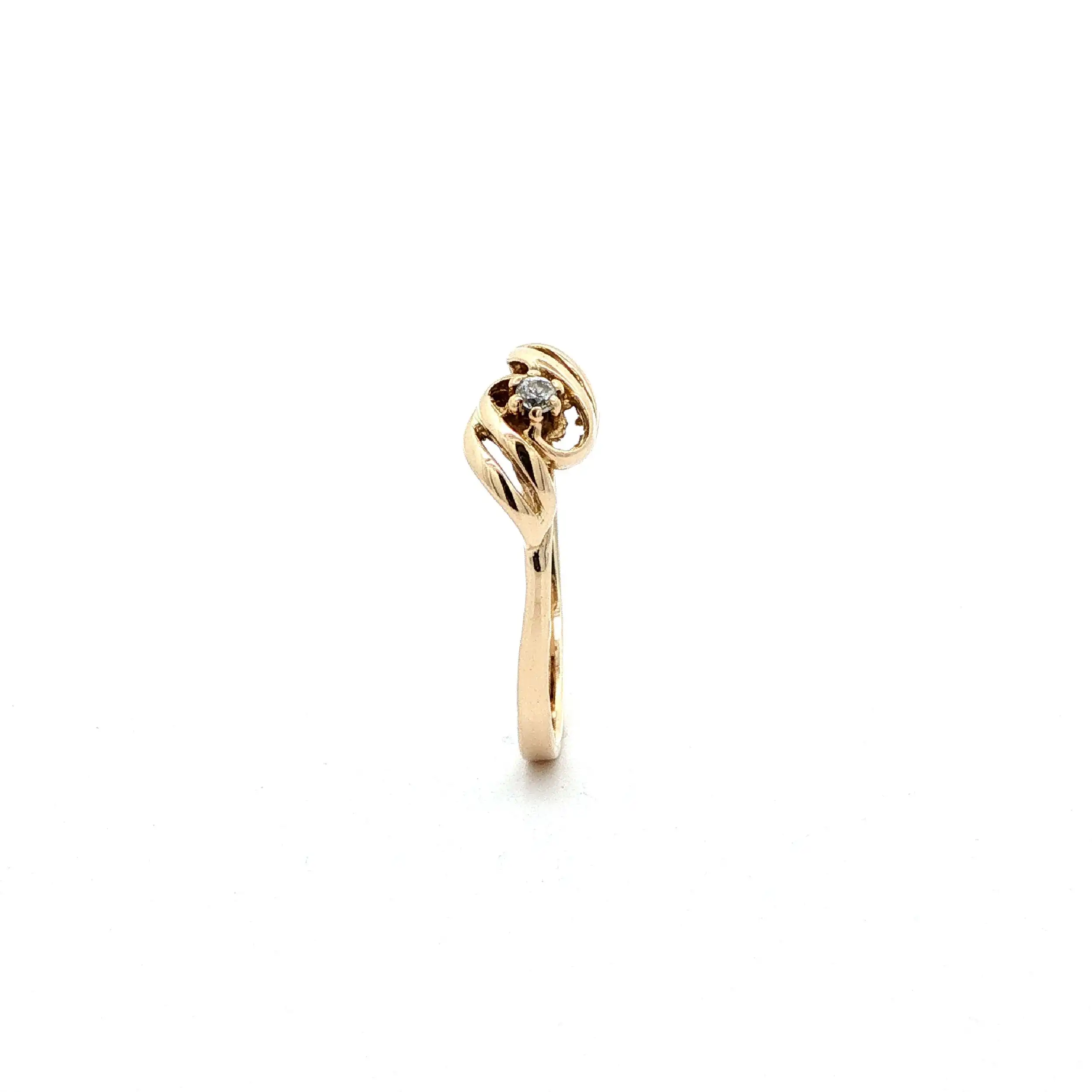 Ring Gelbgold mit Zirkonia