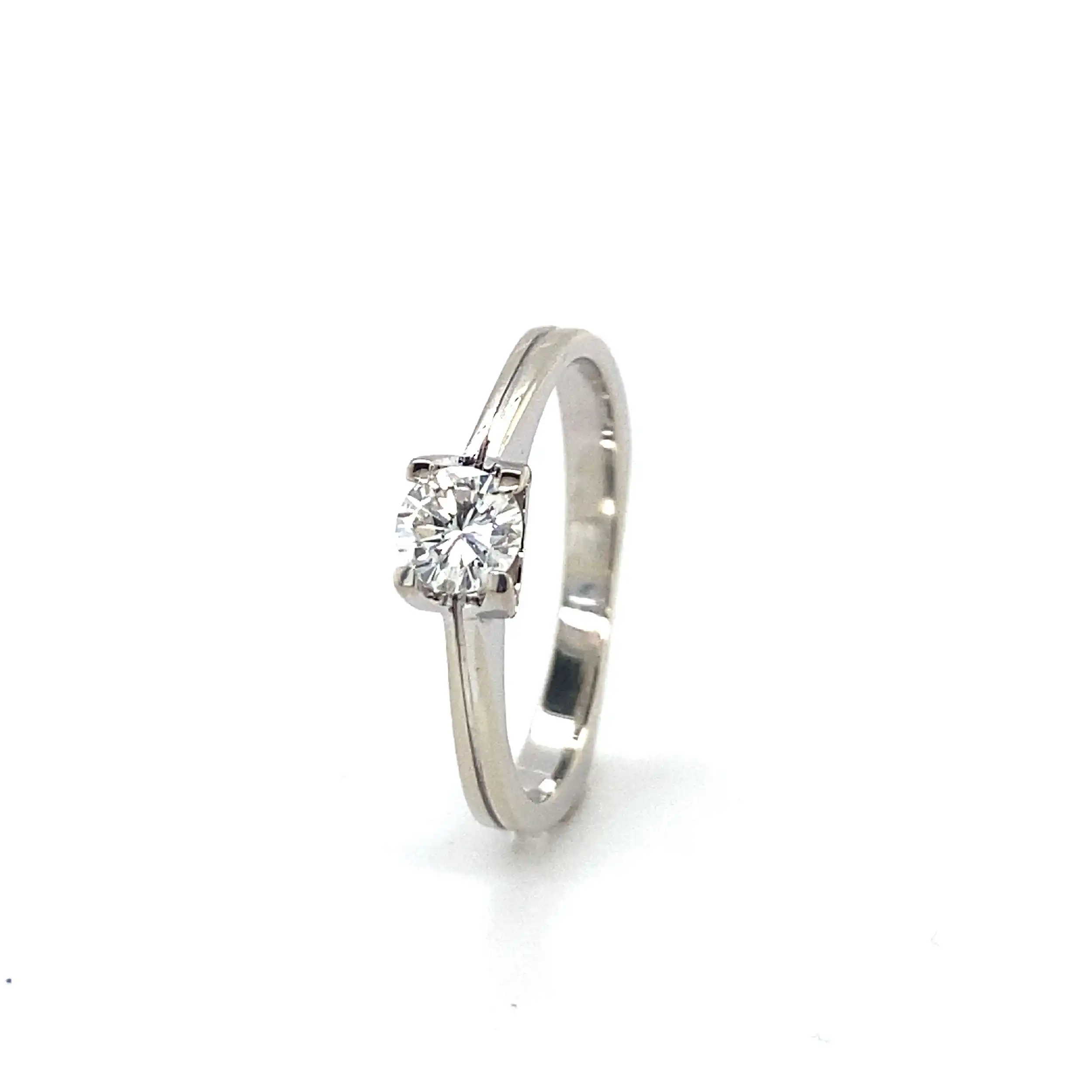 Ring Weißgold mit Brillant