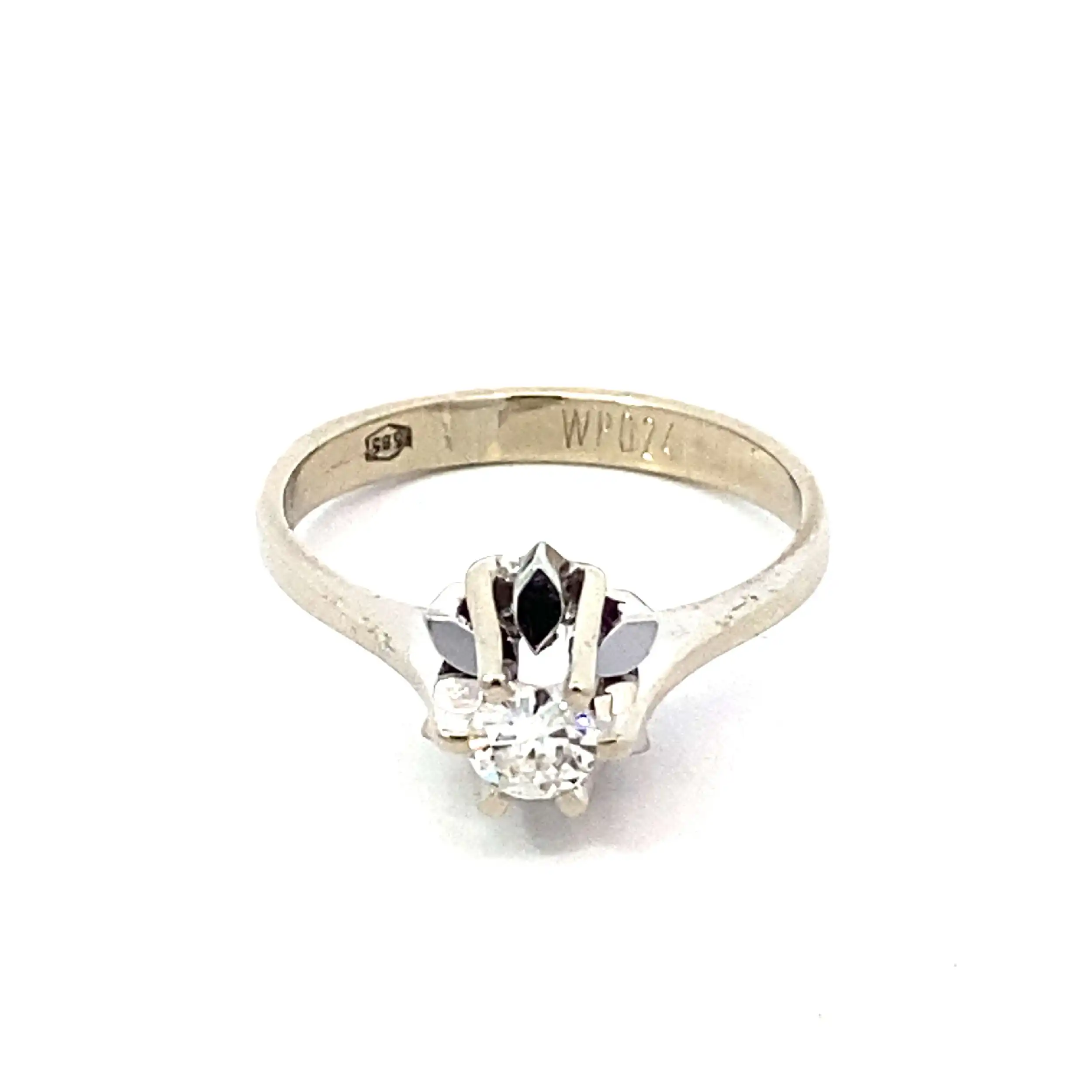 Ring Weißgold mit Brillant