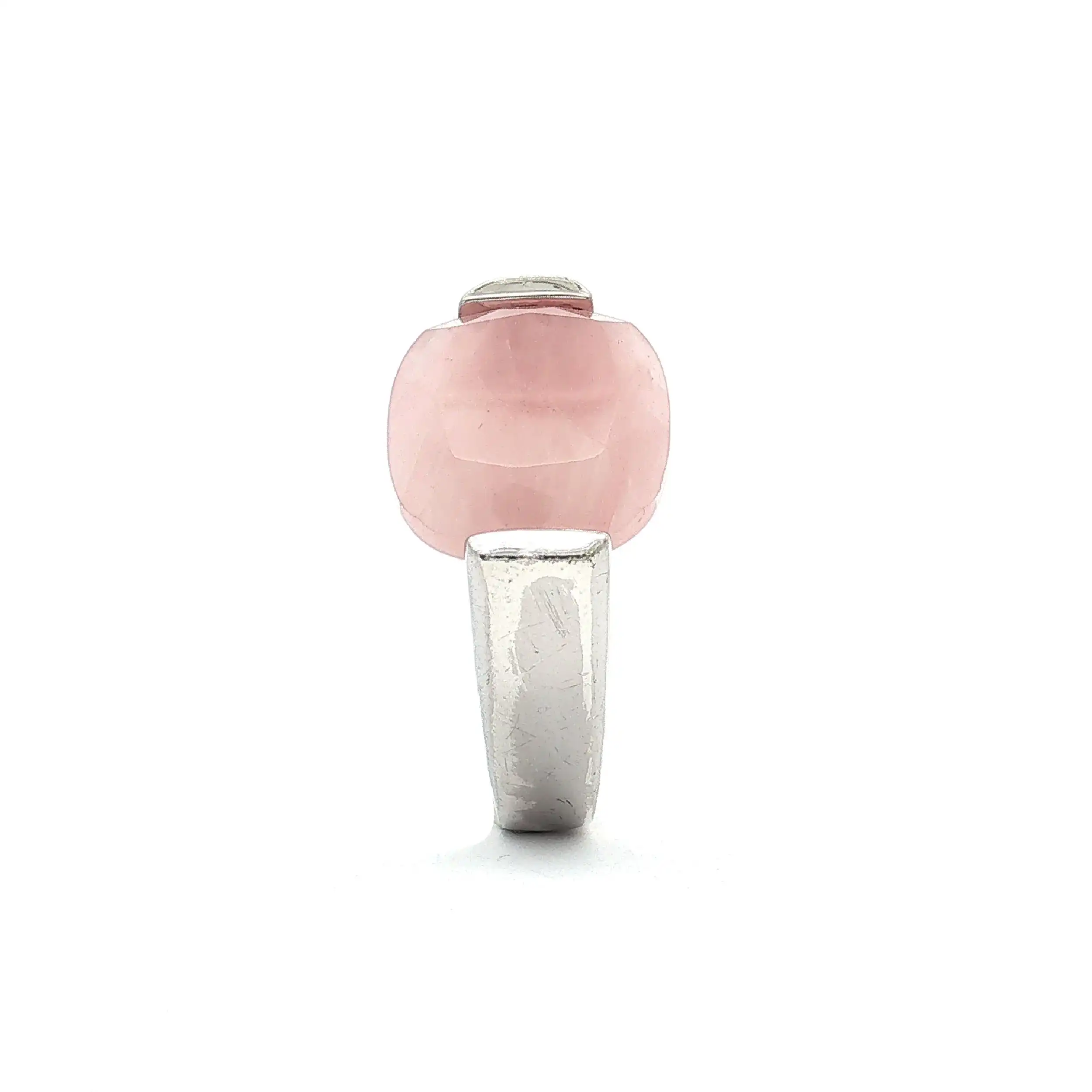 Ring silber mit Rosenquarz Ring silber mit Rosenquarz
