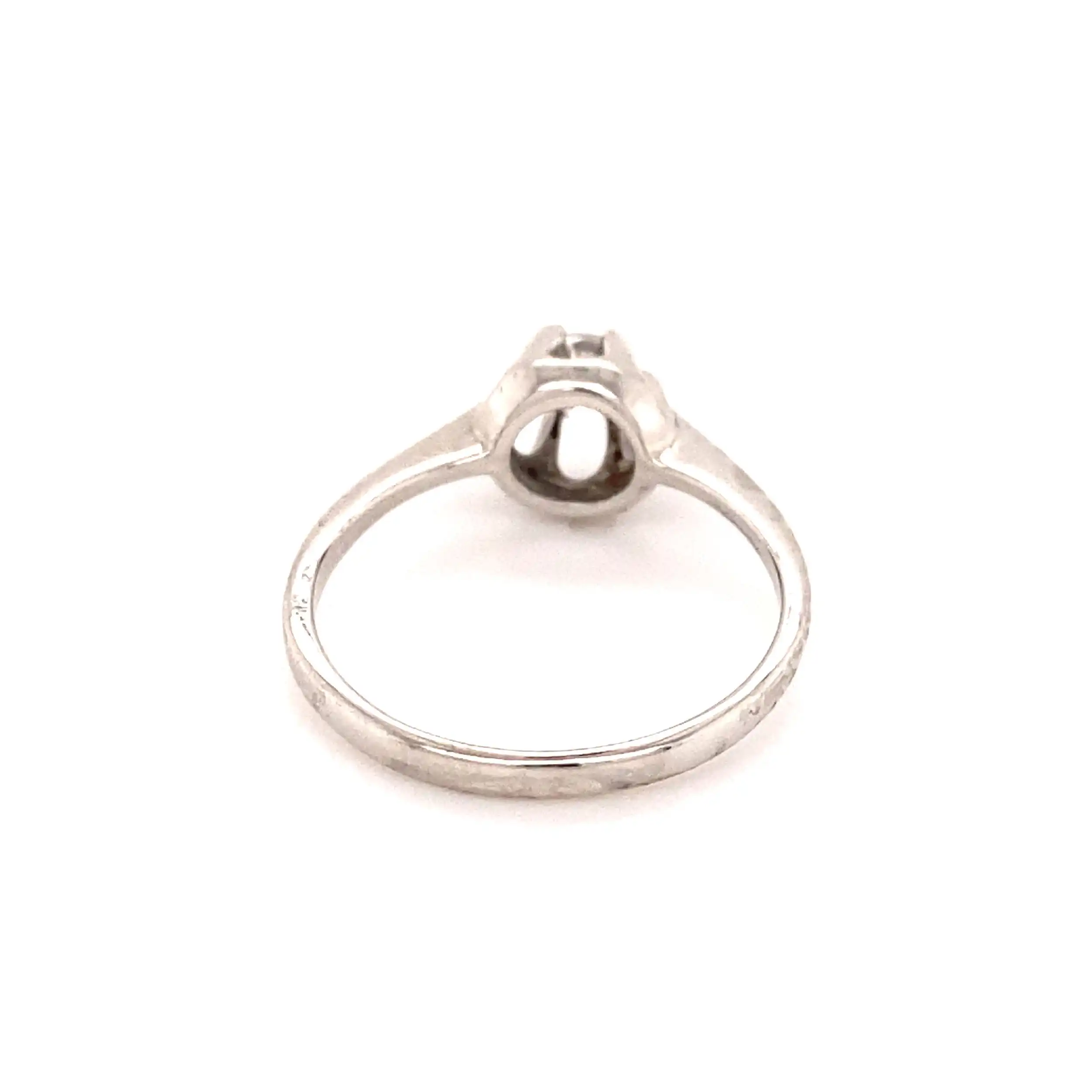 Ring Weißgold mit Solitär Brillant Ring Weißgold mit Solitär Brillant