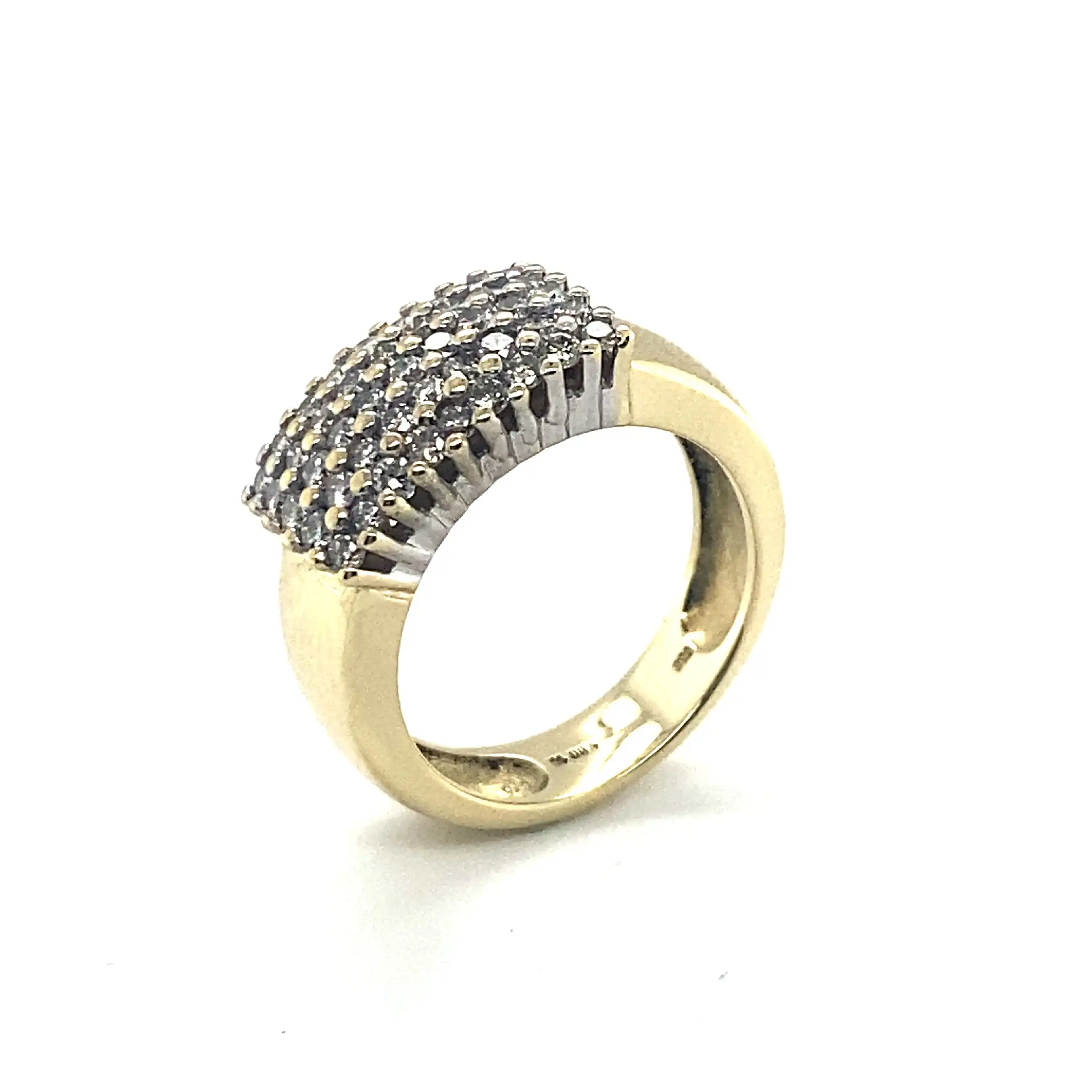 Ring Gelbgold mit Brillanten Ring Gelbgold mit Brillanten