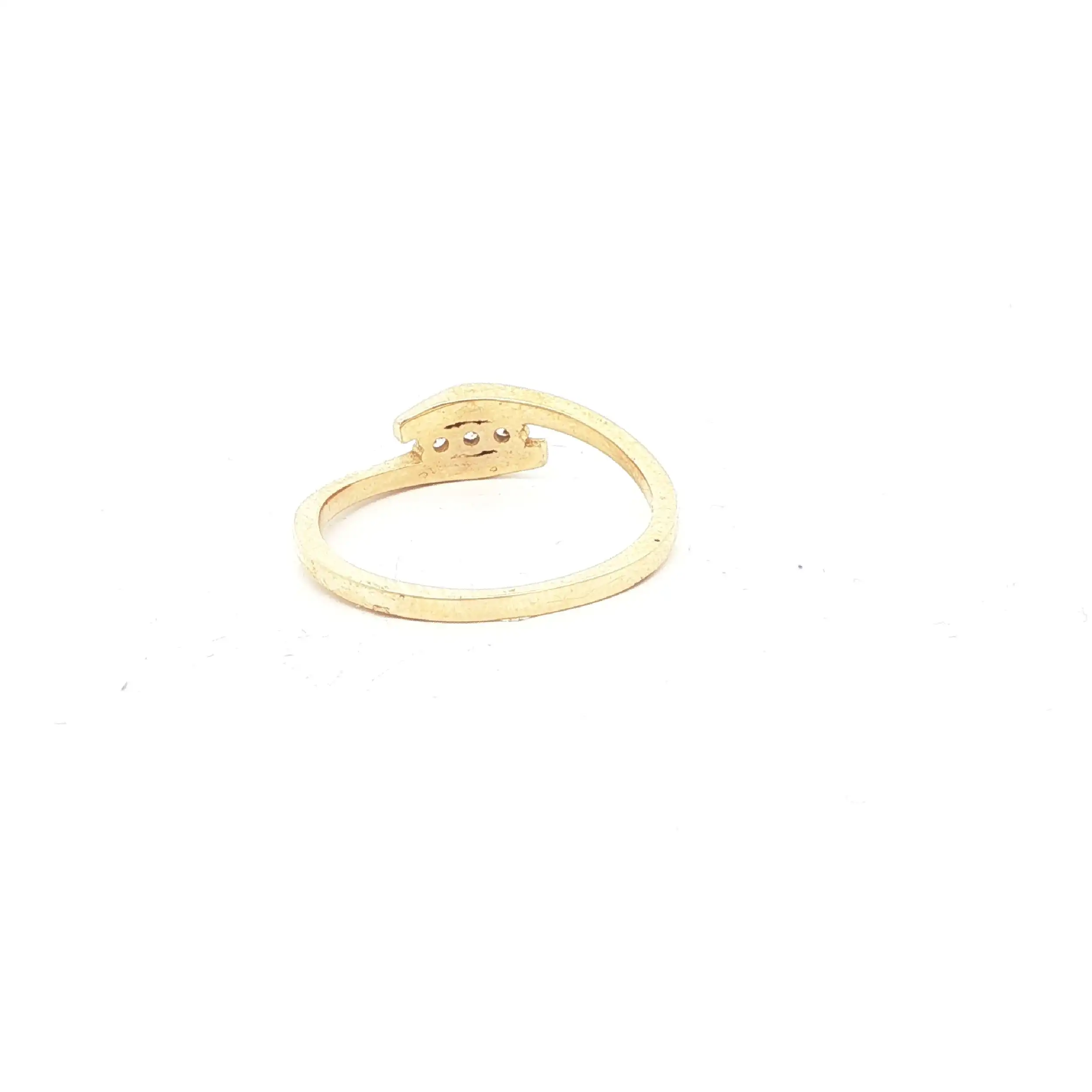 Ring Gelbgold mit Zirkonia