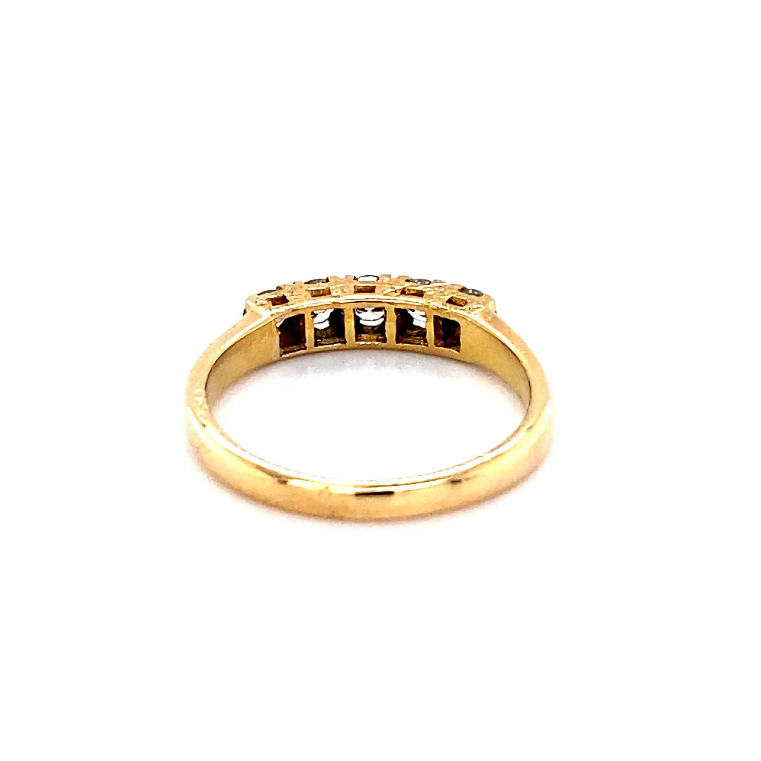 Ring Gelbgold mit Brillanten Ring Gelbgold mit Brillanten
