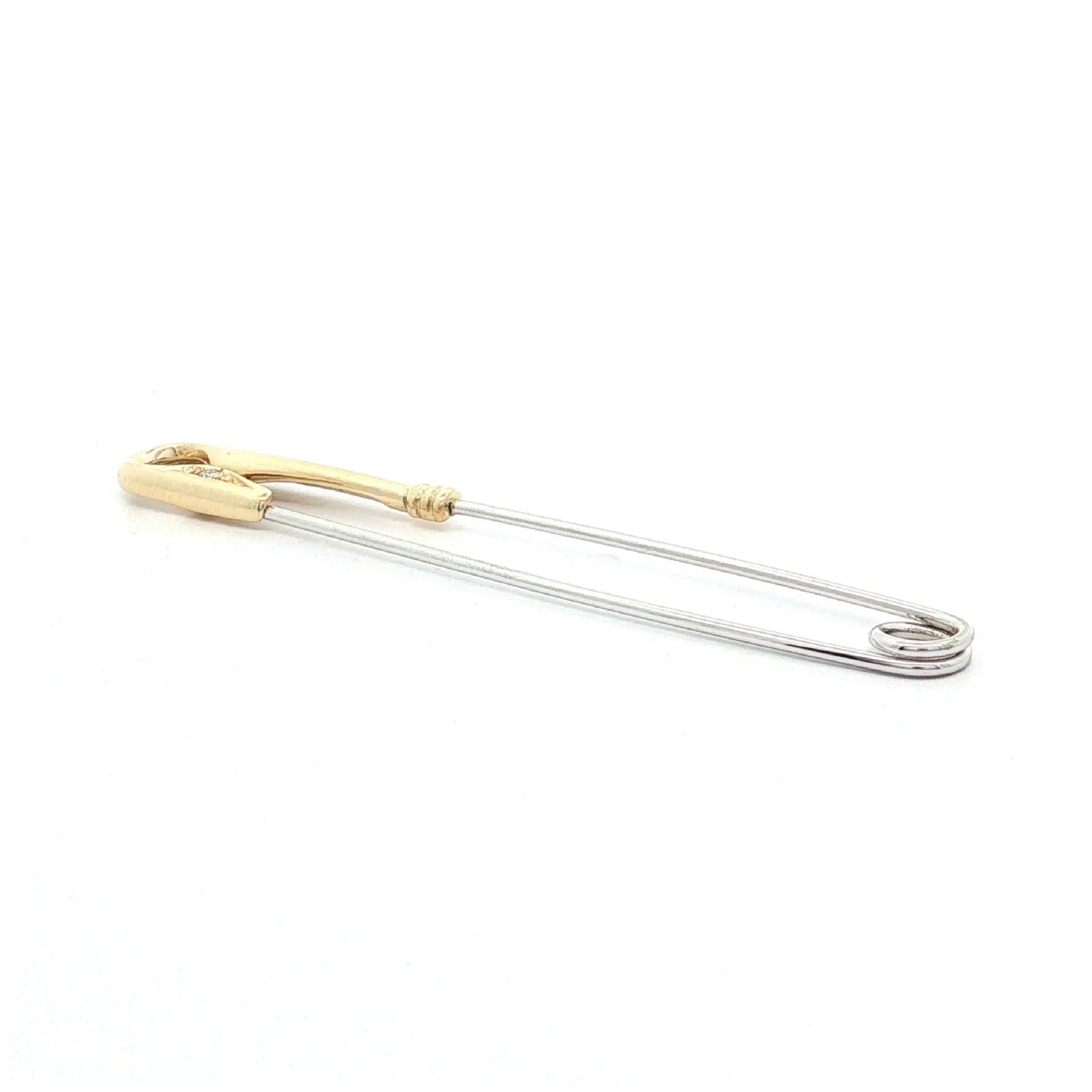 Anstecknadel Bicolor mit Brillant Anstecknadel Bicolor mit Brillant