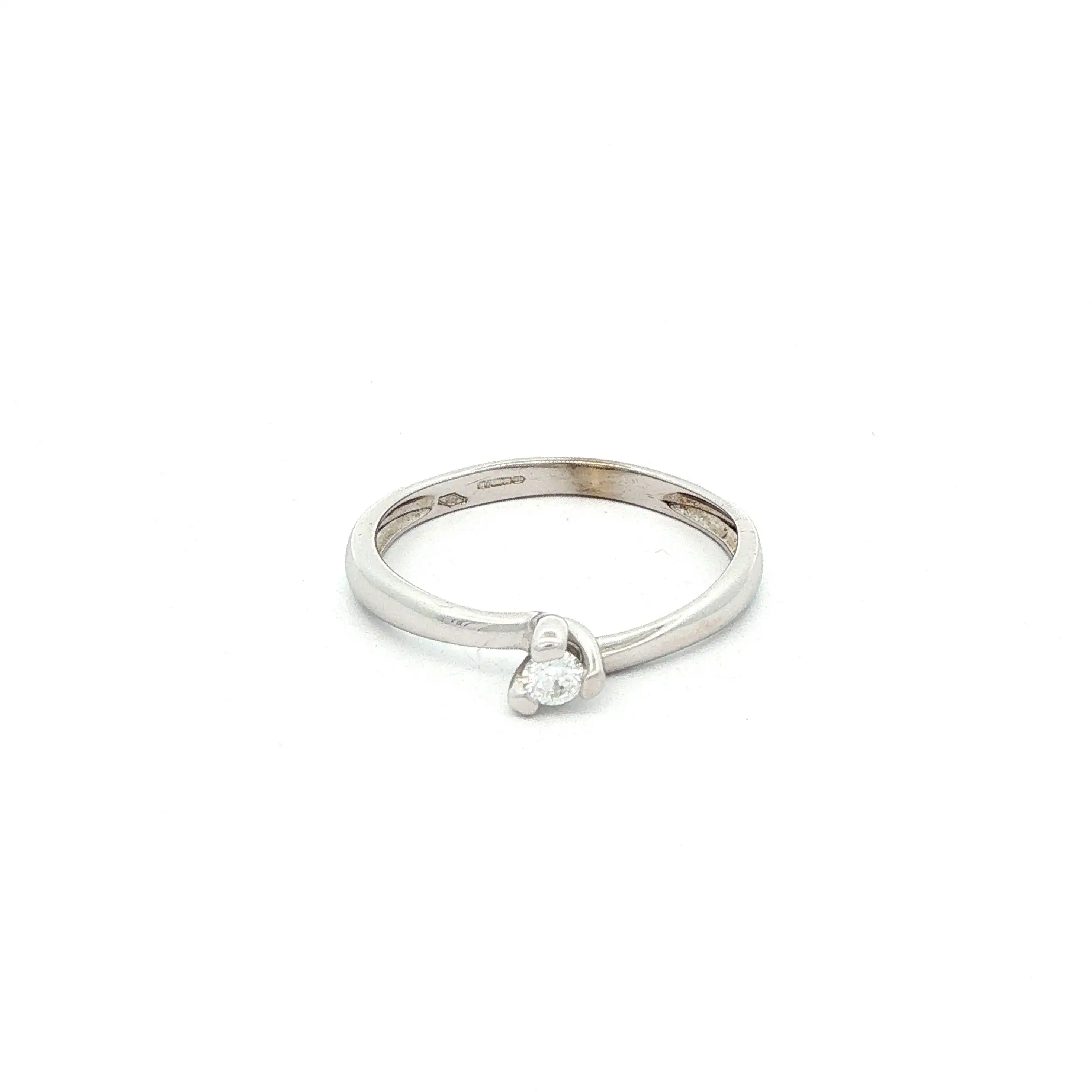 Ring Weißgold mit Brillant