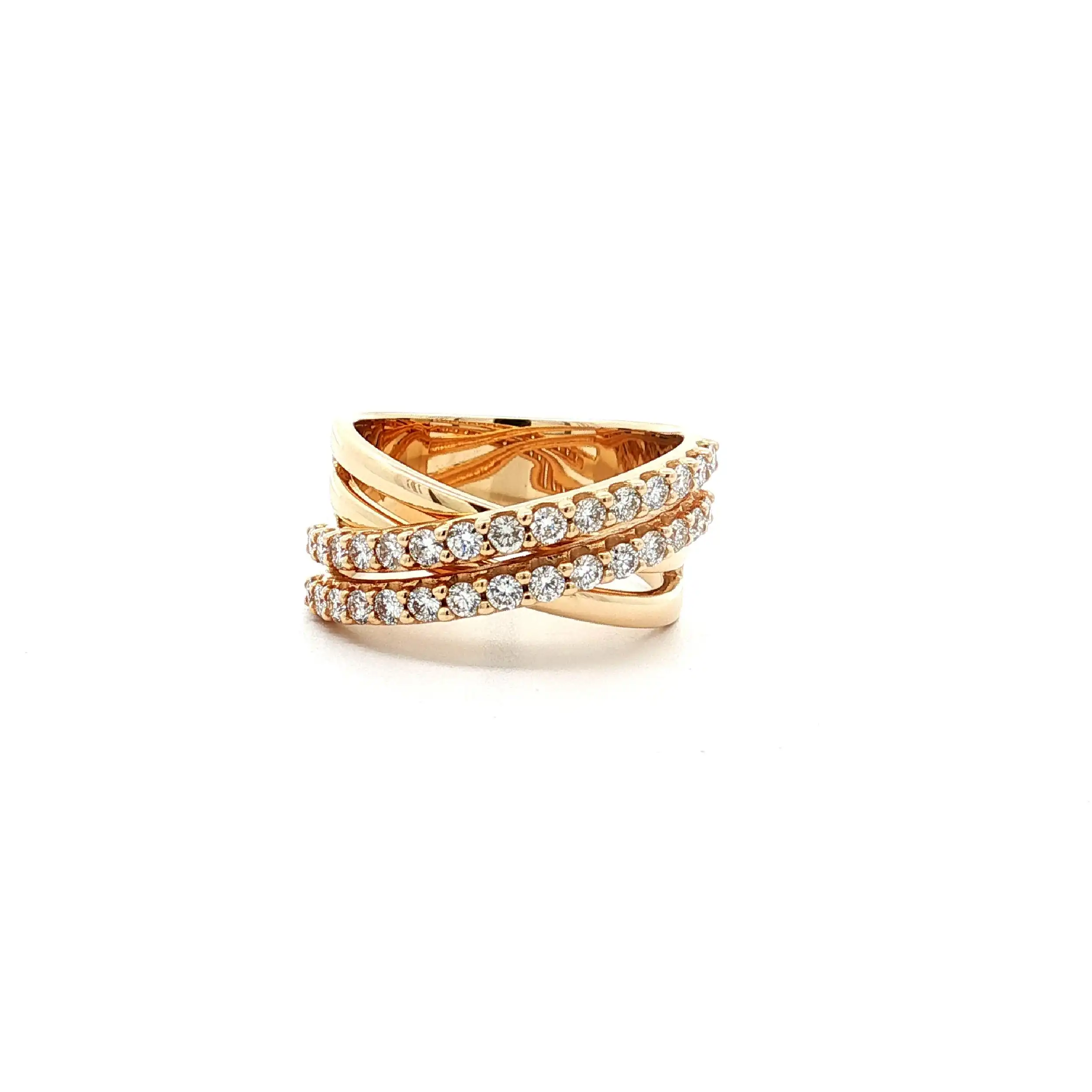 Ring Gelbgold mit Brillanten Ring Gelbgold mit Brillanten