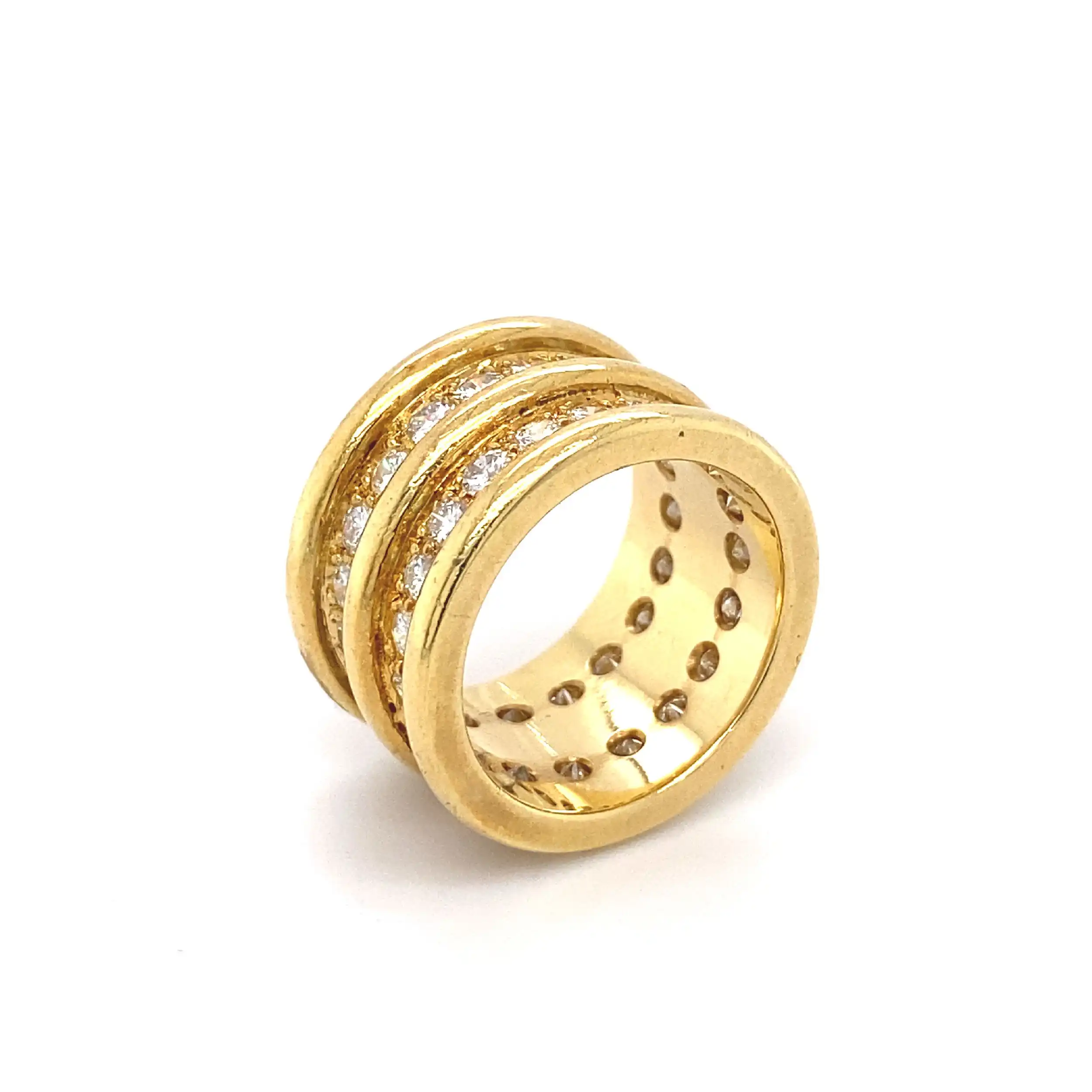 Ring Gelbgold mit Brillanten