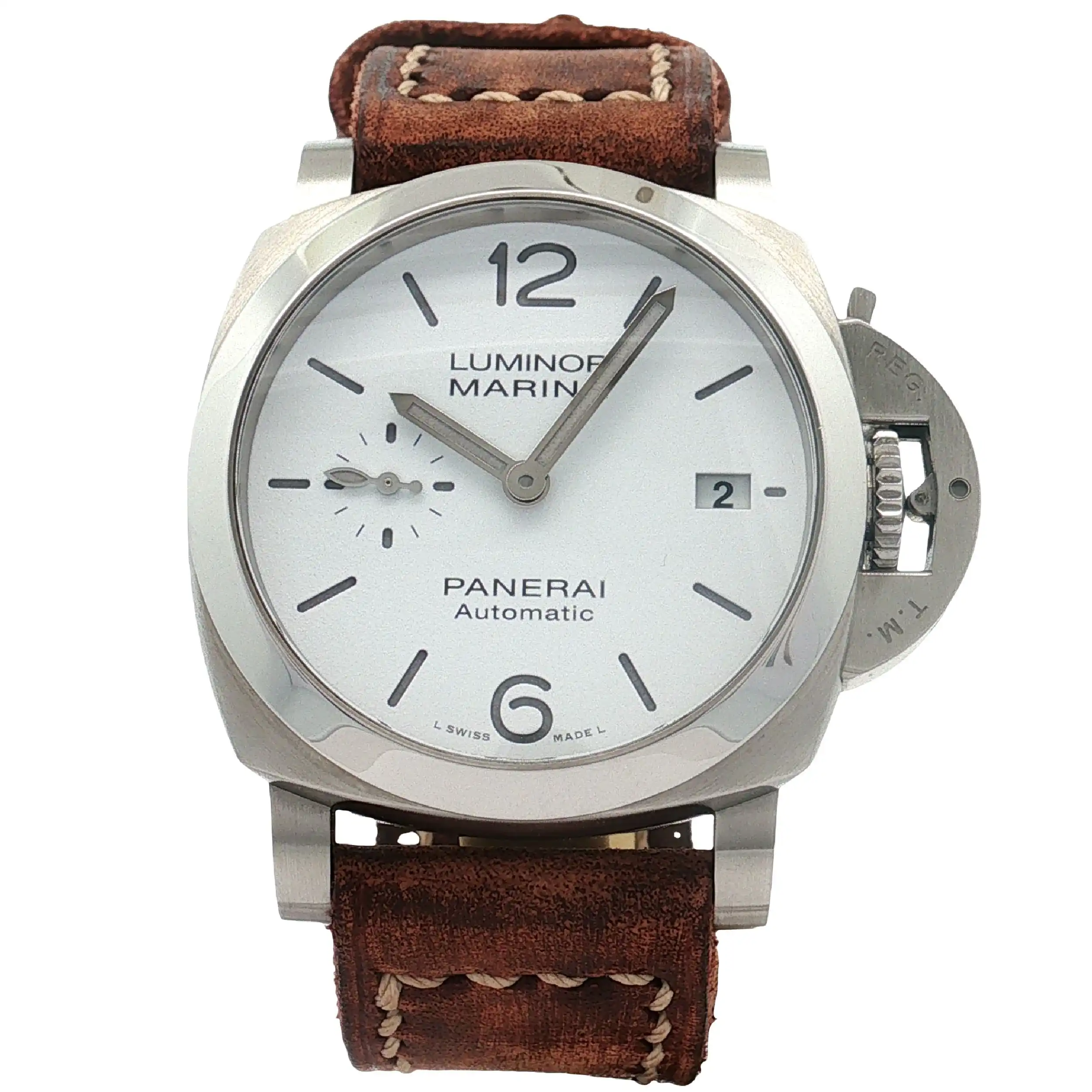 Herrenuhr Panerai PAM01271 mit Box und Papieren und 2. Armband