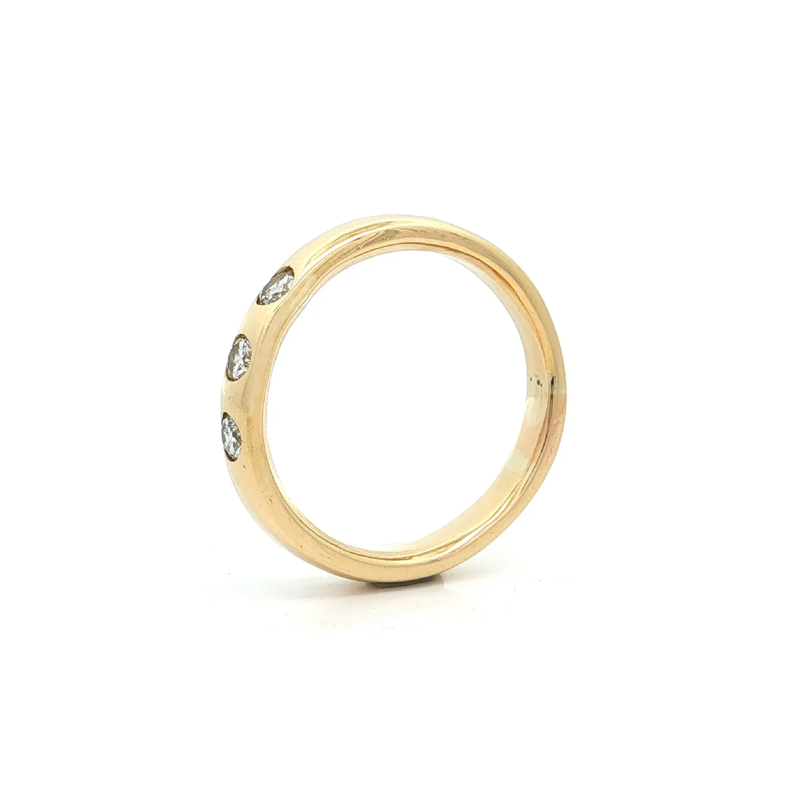 Ring Gelbgold mit Brillanten