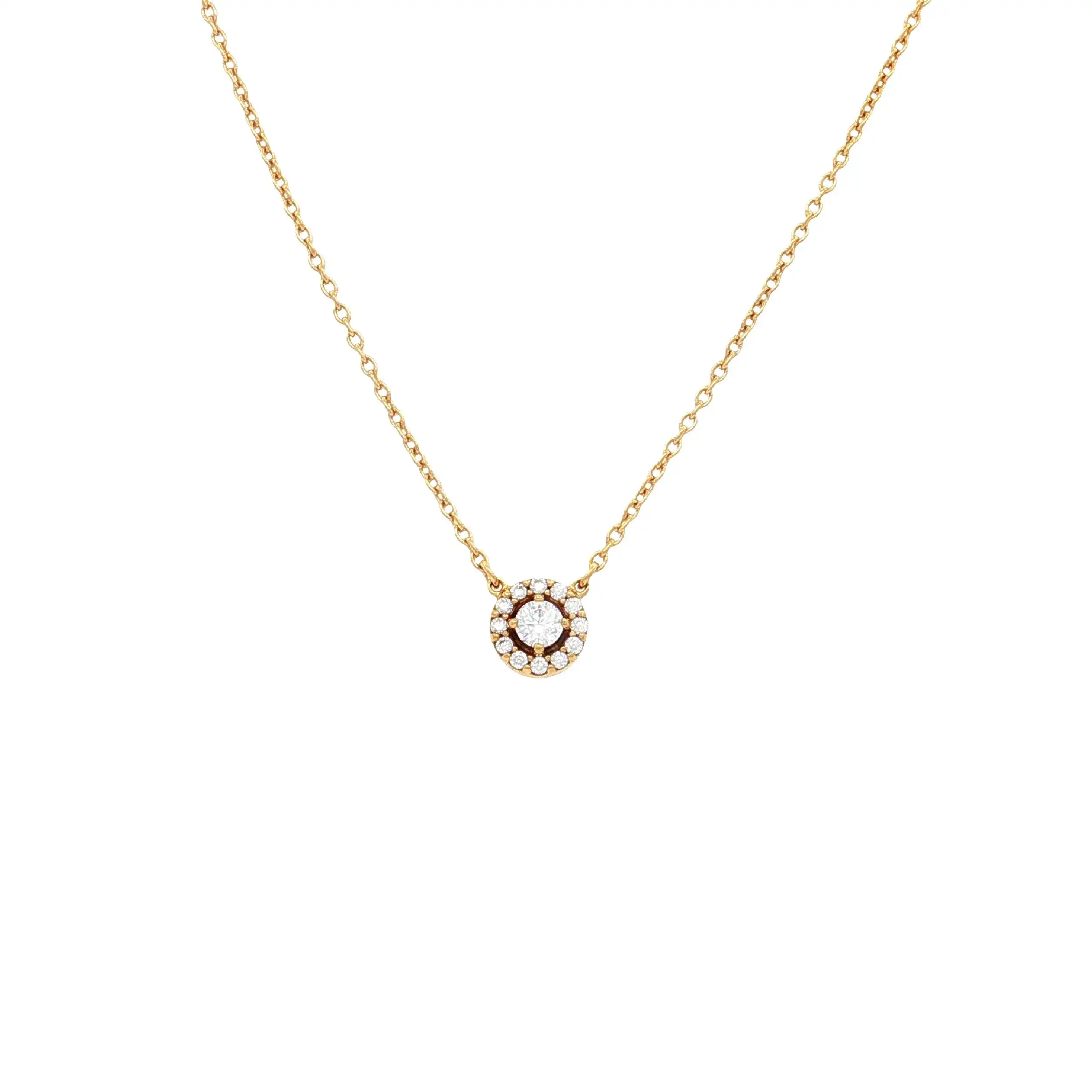 Pandora Collier vergoldet mit Zirkonia Pandora Collier vergoldet mit Zirkonia