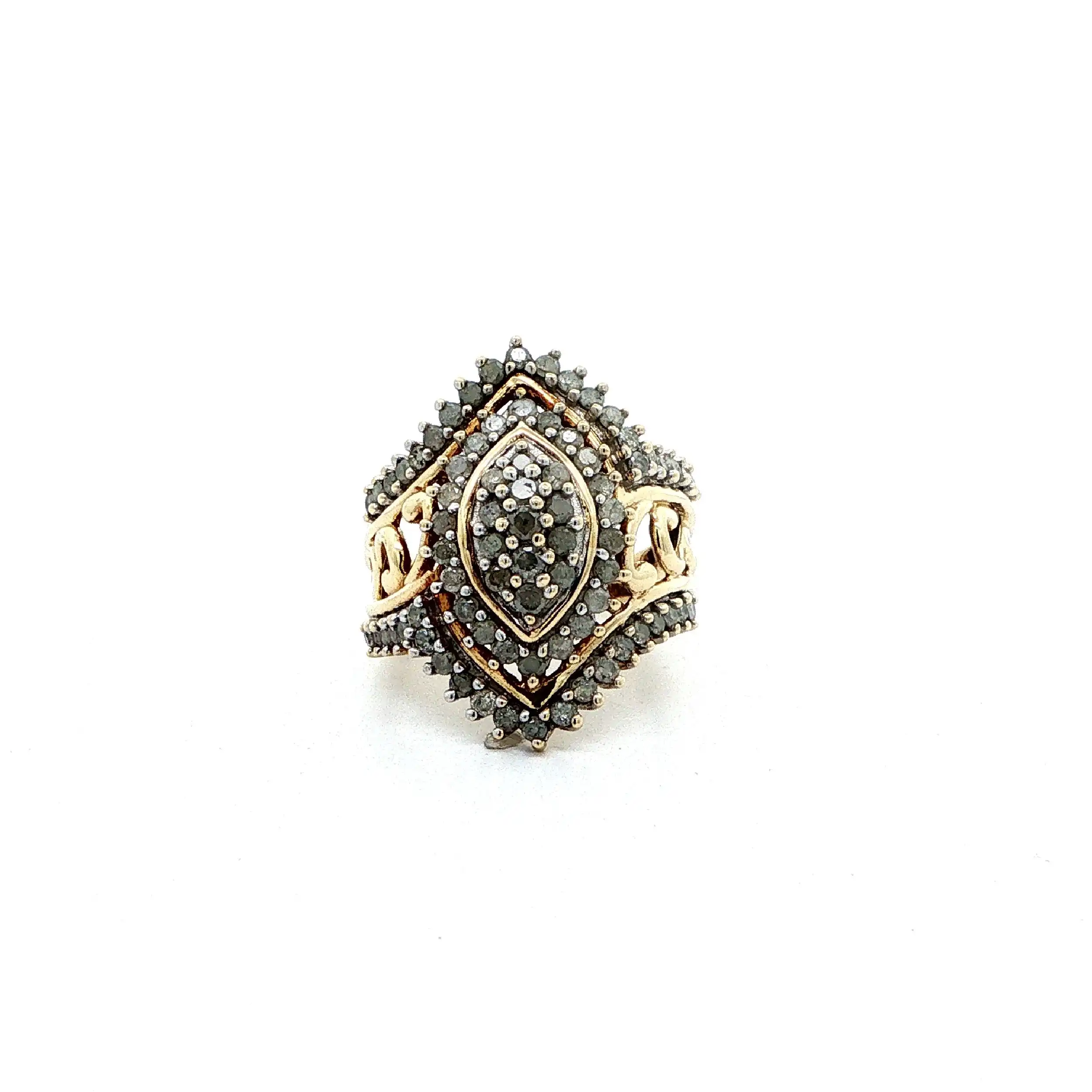 Ring Gelbgold mit Brillanten Ring Gelbgold mit Brillanten