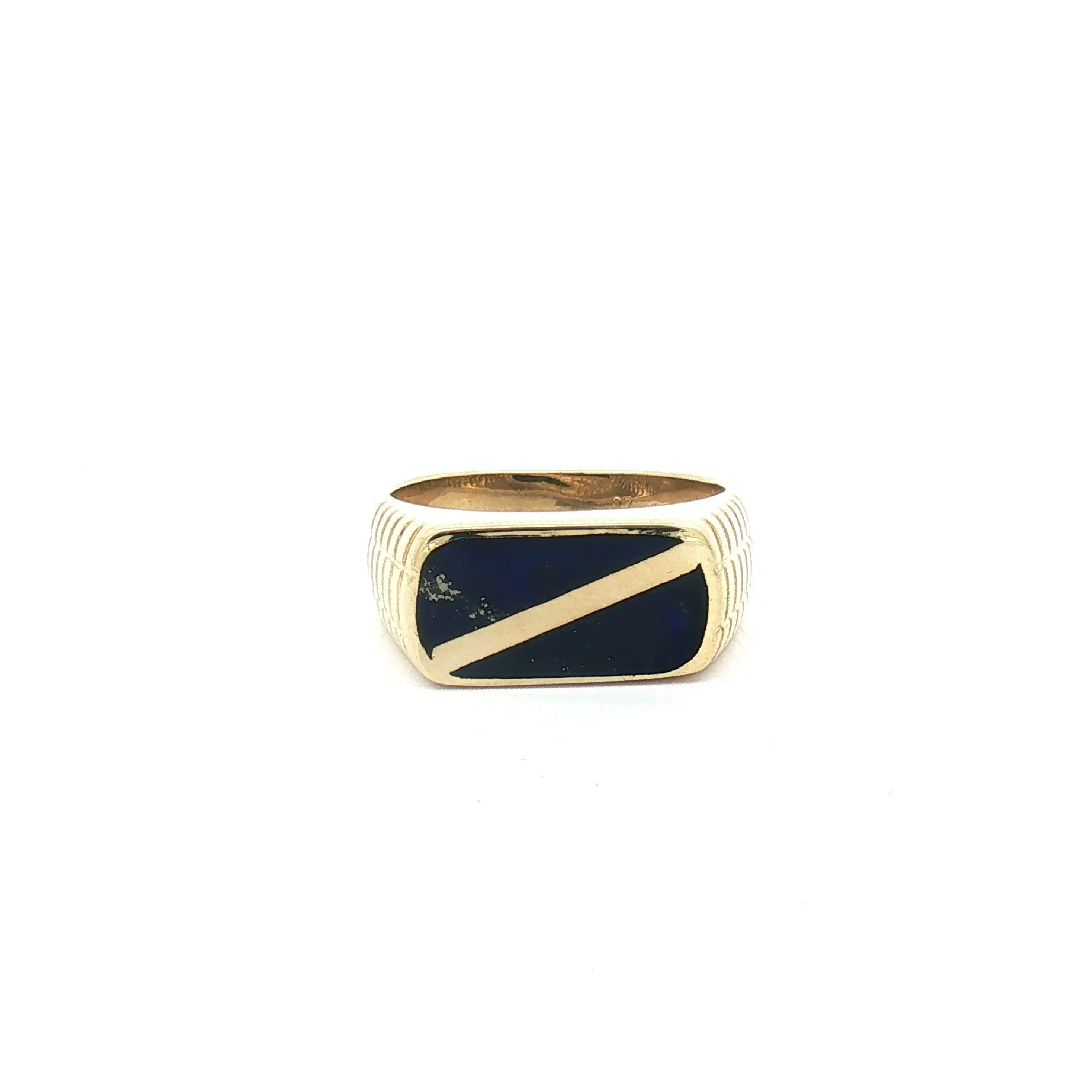 Ring Gelbgold mit Lapislazuli Ring Gelbgold mit Lapislazuli