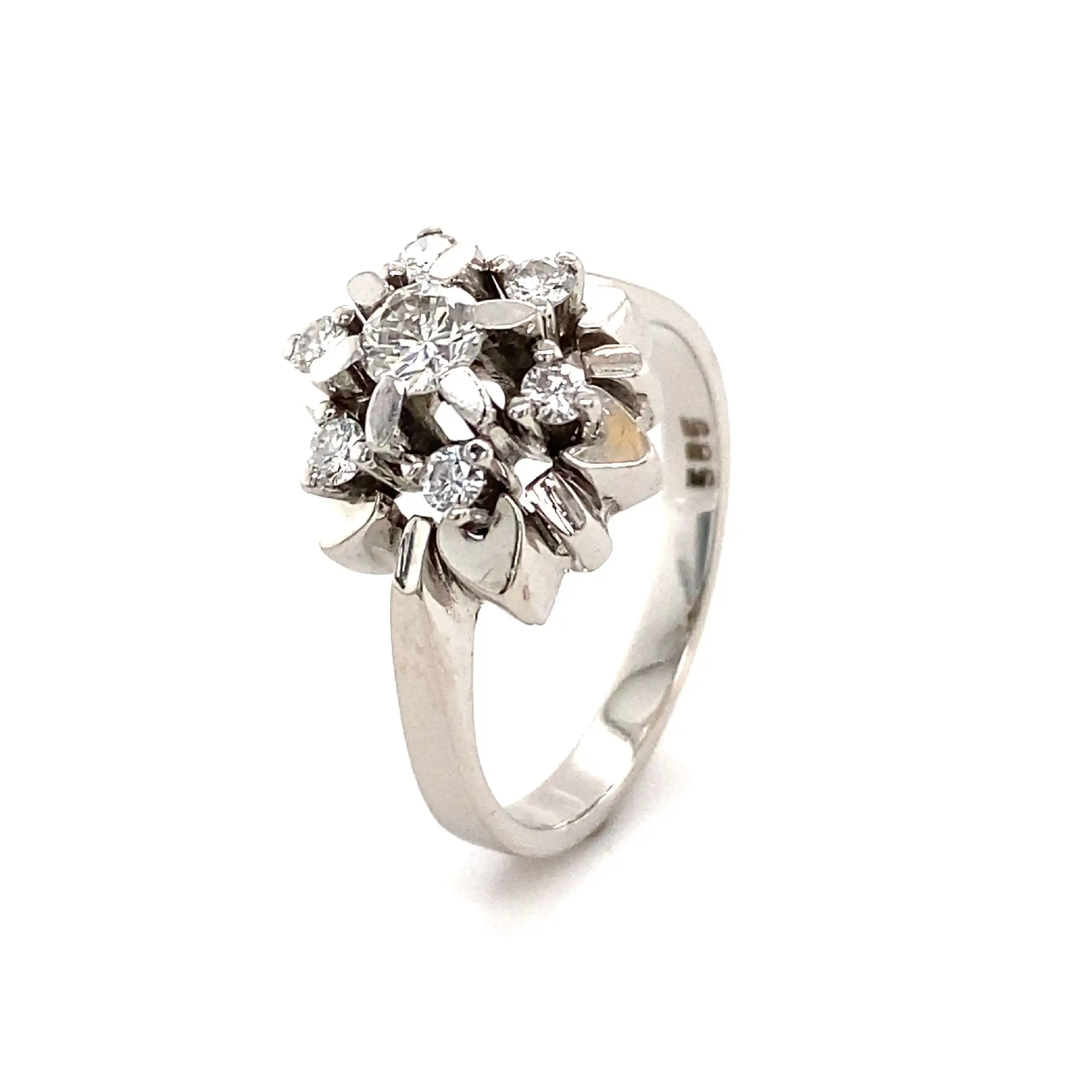 Ring Weißgold mit Brillanten