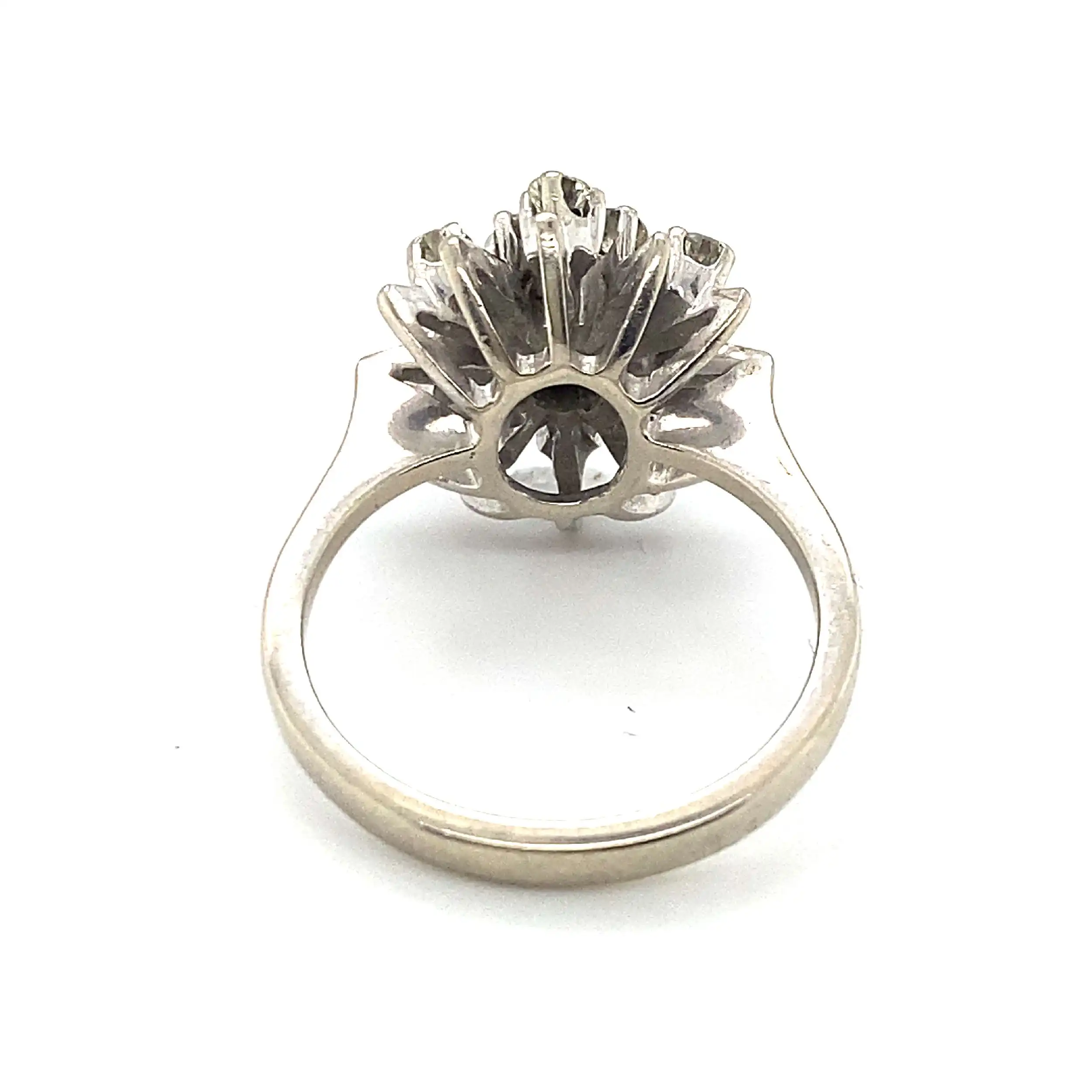 Ring Weißgold mit Brillanten Ring Weißgold mit Brillanten