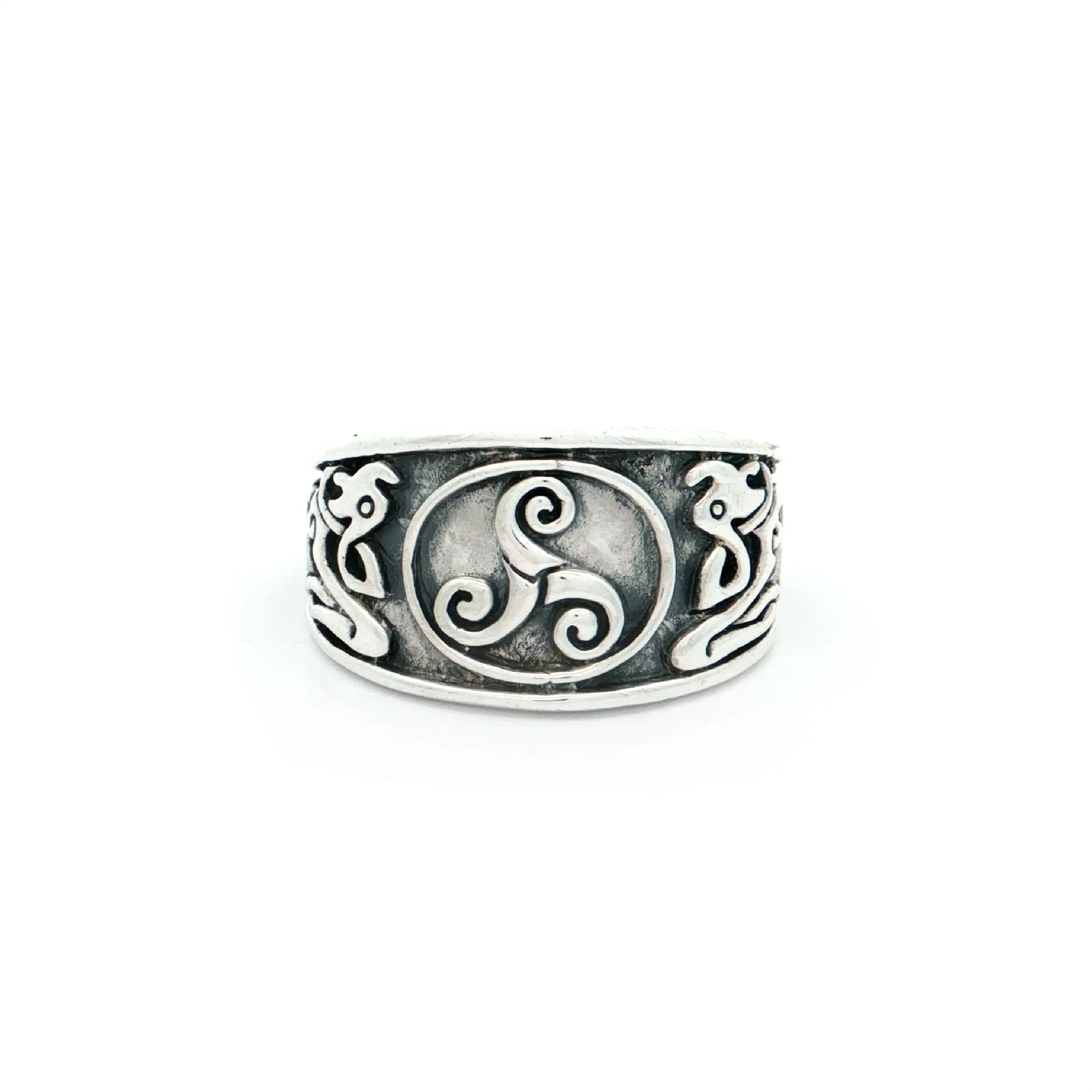 Silberring mit Muster Silberring mit Muster