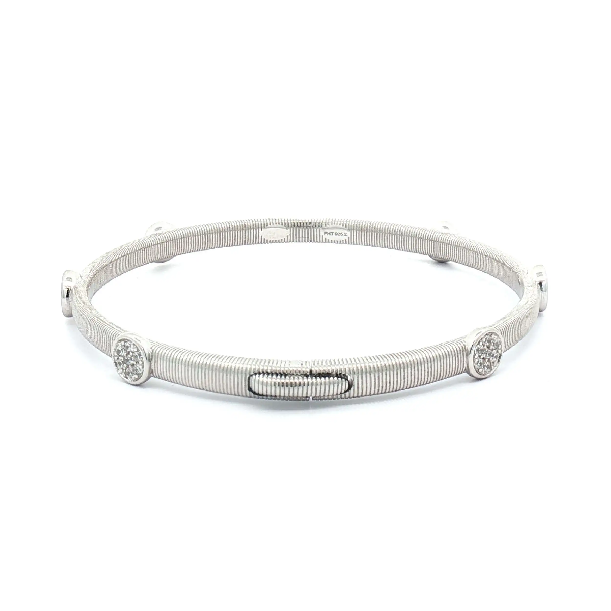 Armreif Silber mit Zirkonia Armreif Silber mit Zirkonia