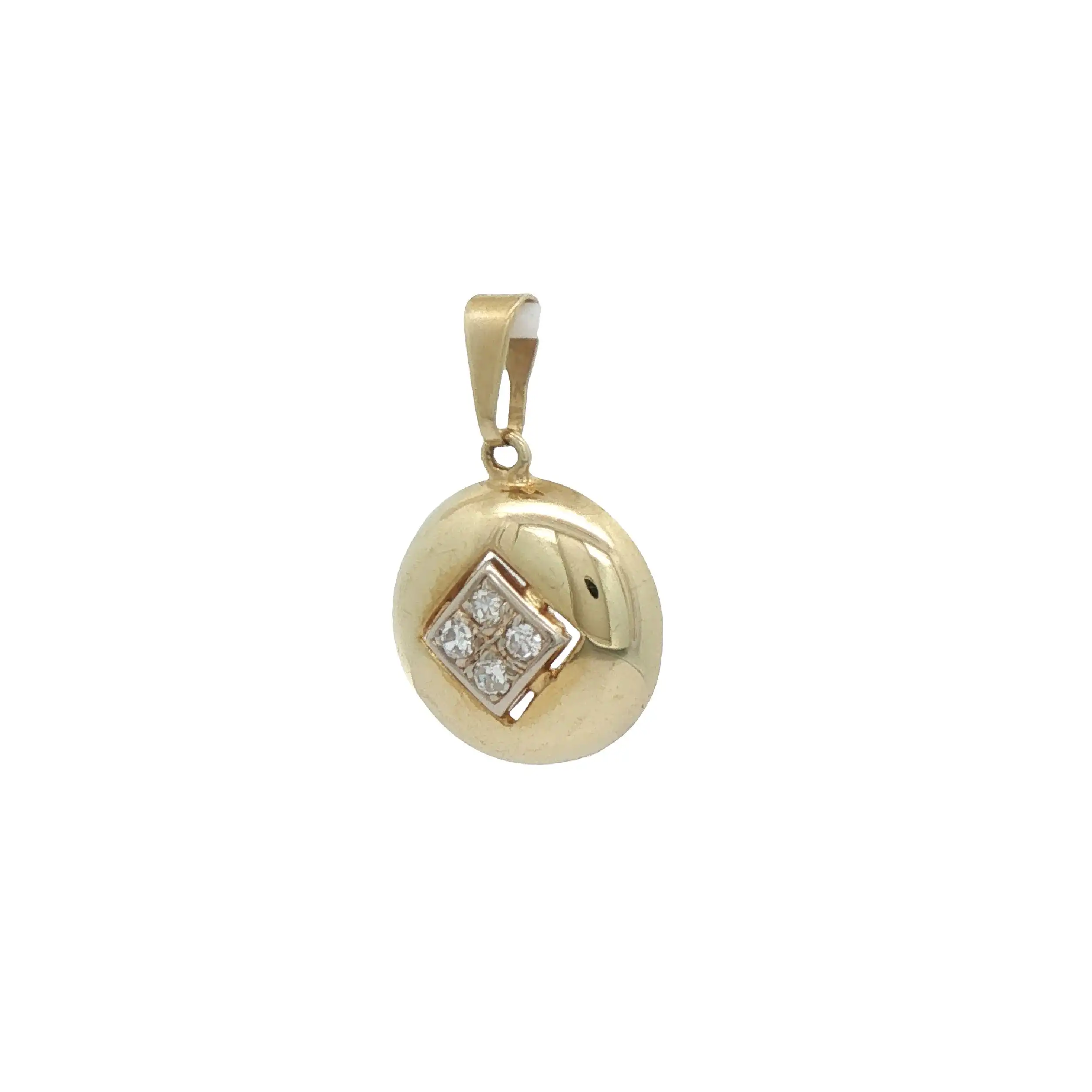 Anhänger Gelbgold mit Zirkonia Anhänger Gelbgold mit Zirkonia