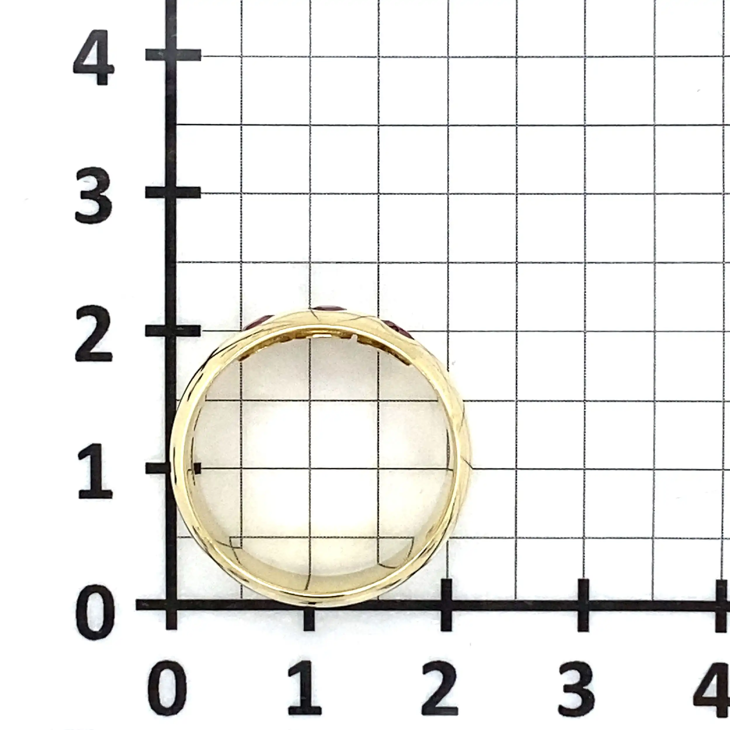 Ring Gelbgold mit rosa Farbsteinen Ring Gelbgold mit rosa Farbsteinen