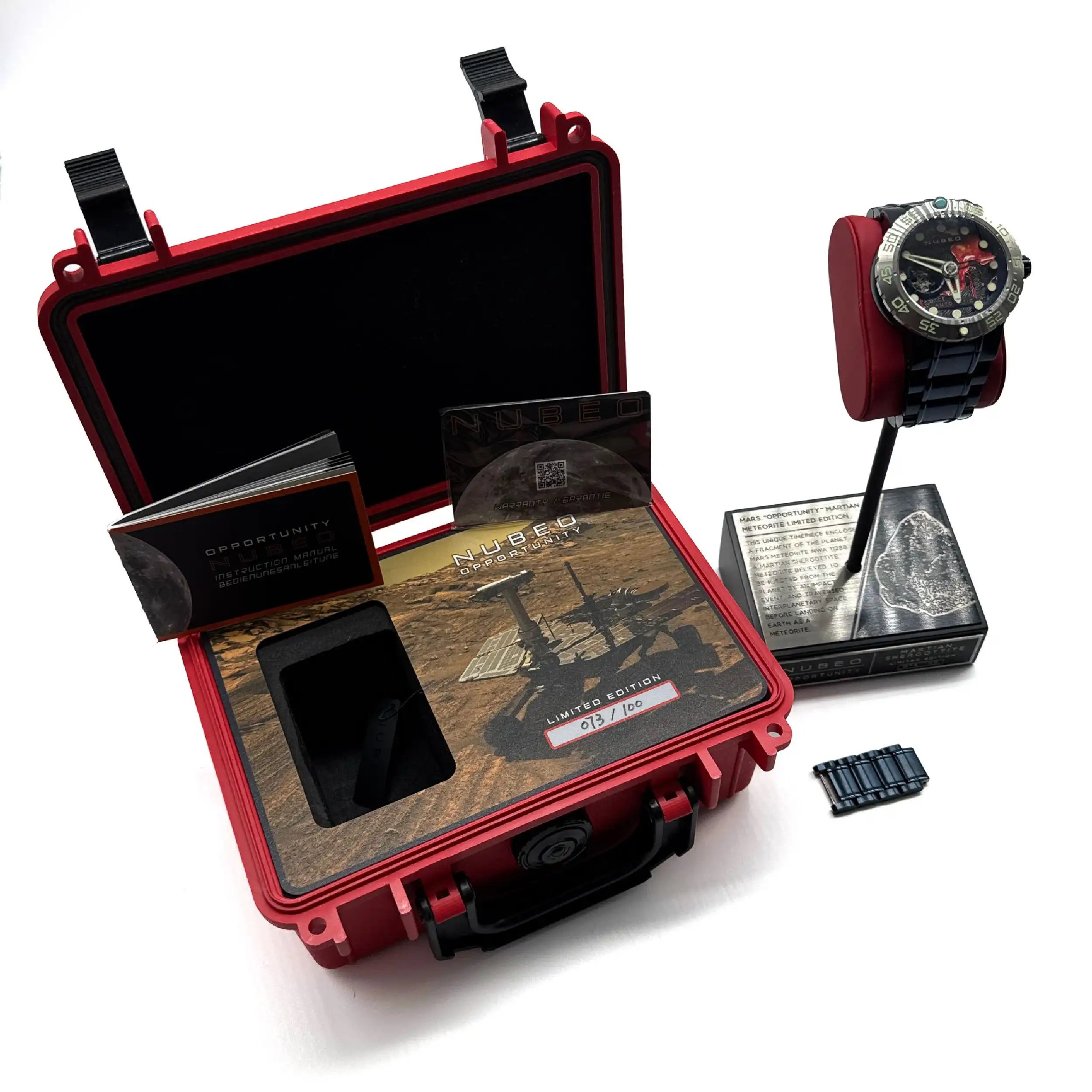 Herrenuhr Nubeo Mars Martian Meteorite Limited Edition Automatik Herrenuhr Nubeo Mars Martian Meteorite Limited Edition Automatik