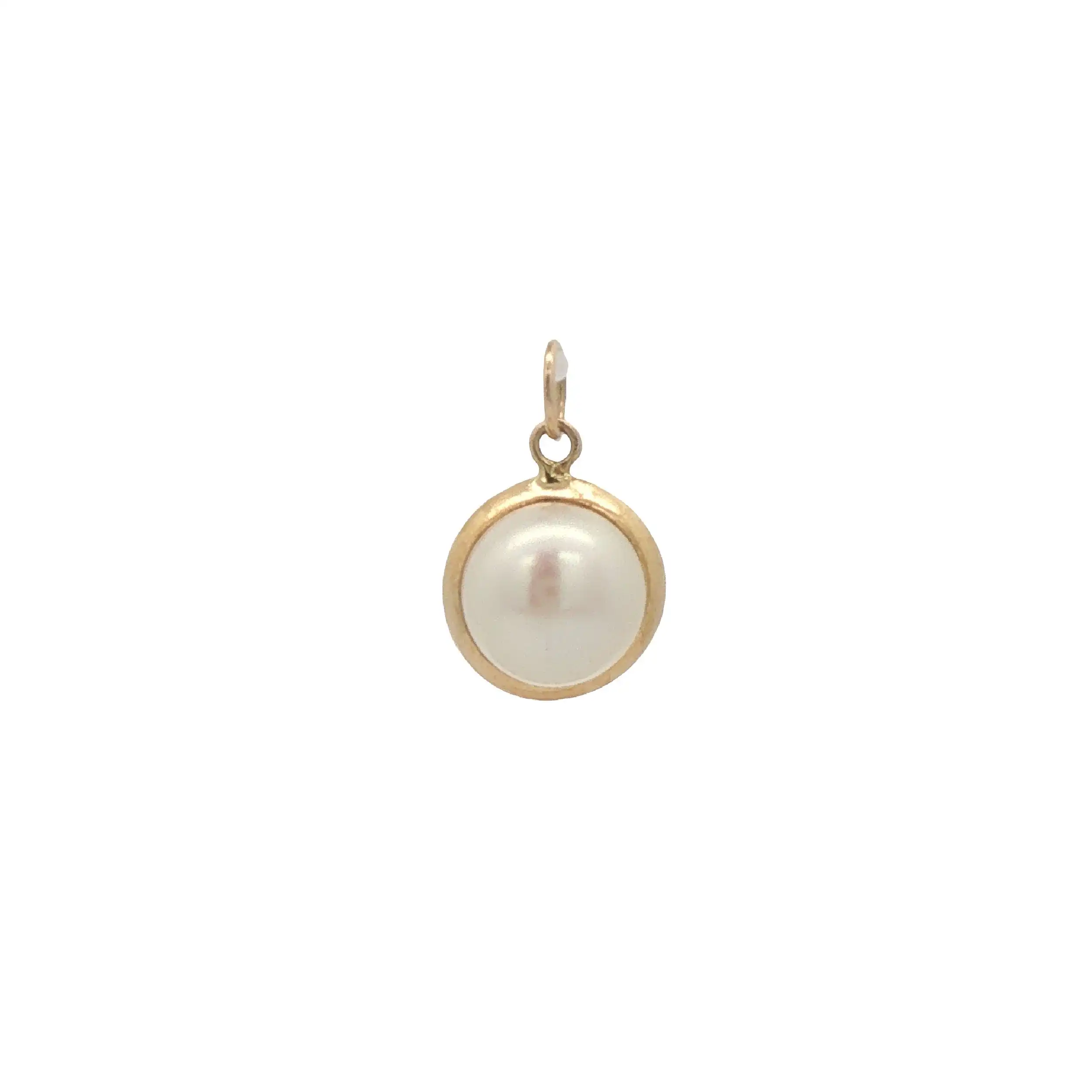 Anhänger Gelbgold mit Perle Anhänger Gelbgold mit Perle