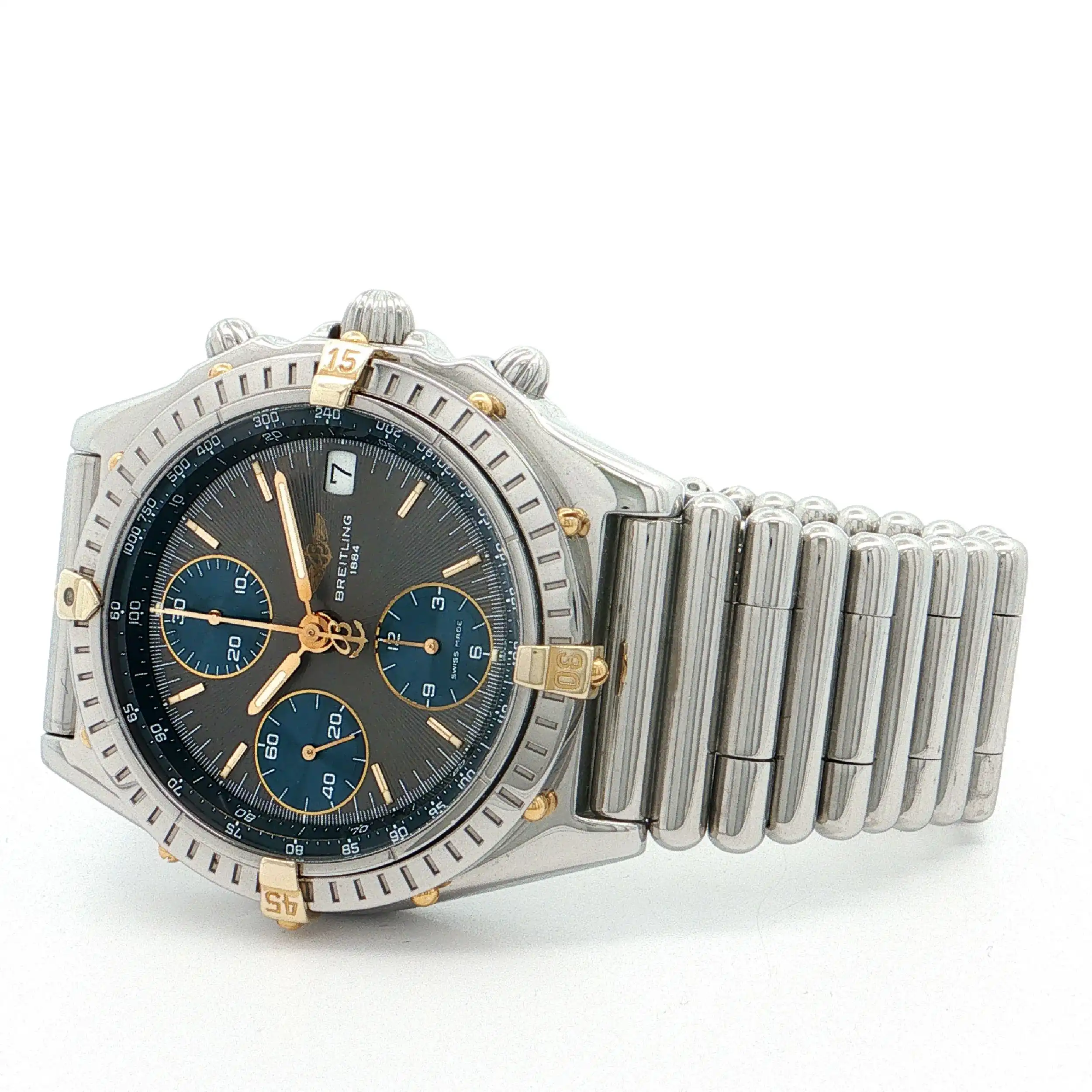 Herrenuhr Breitling Chronomat D13048 mit Juwelierzertifikat und Box Herrenuhr Breitling Chronomat D13048 mit Juwelierzertifikat und Box