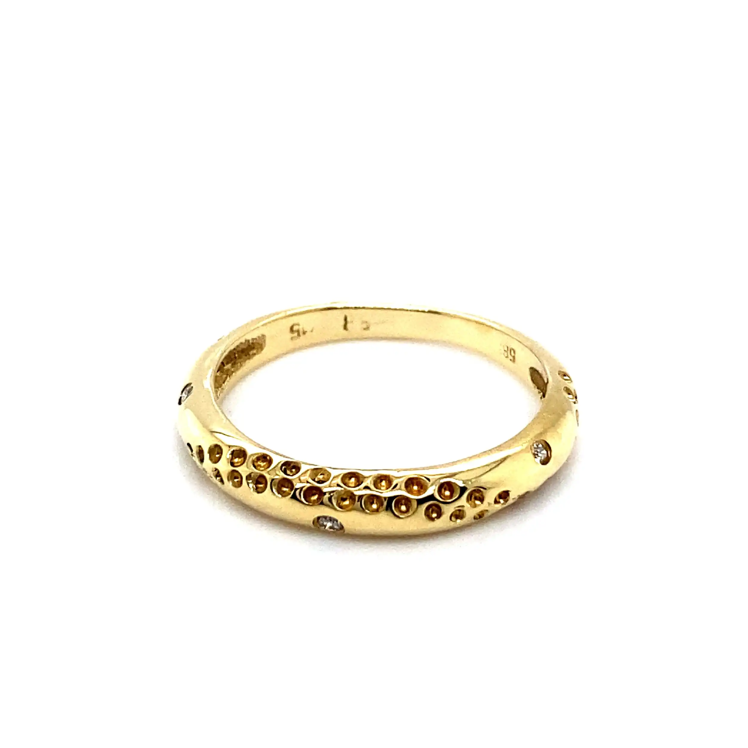 Ring Gelbgold mit Brillanten Ring Gelbgold mit Brillanten